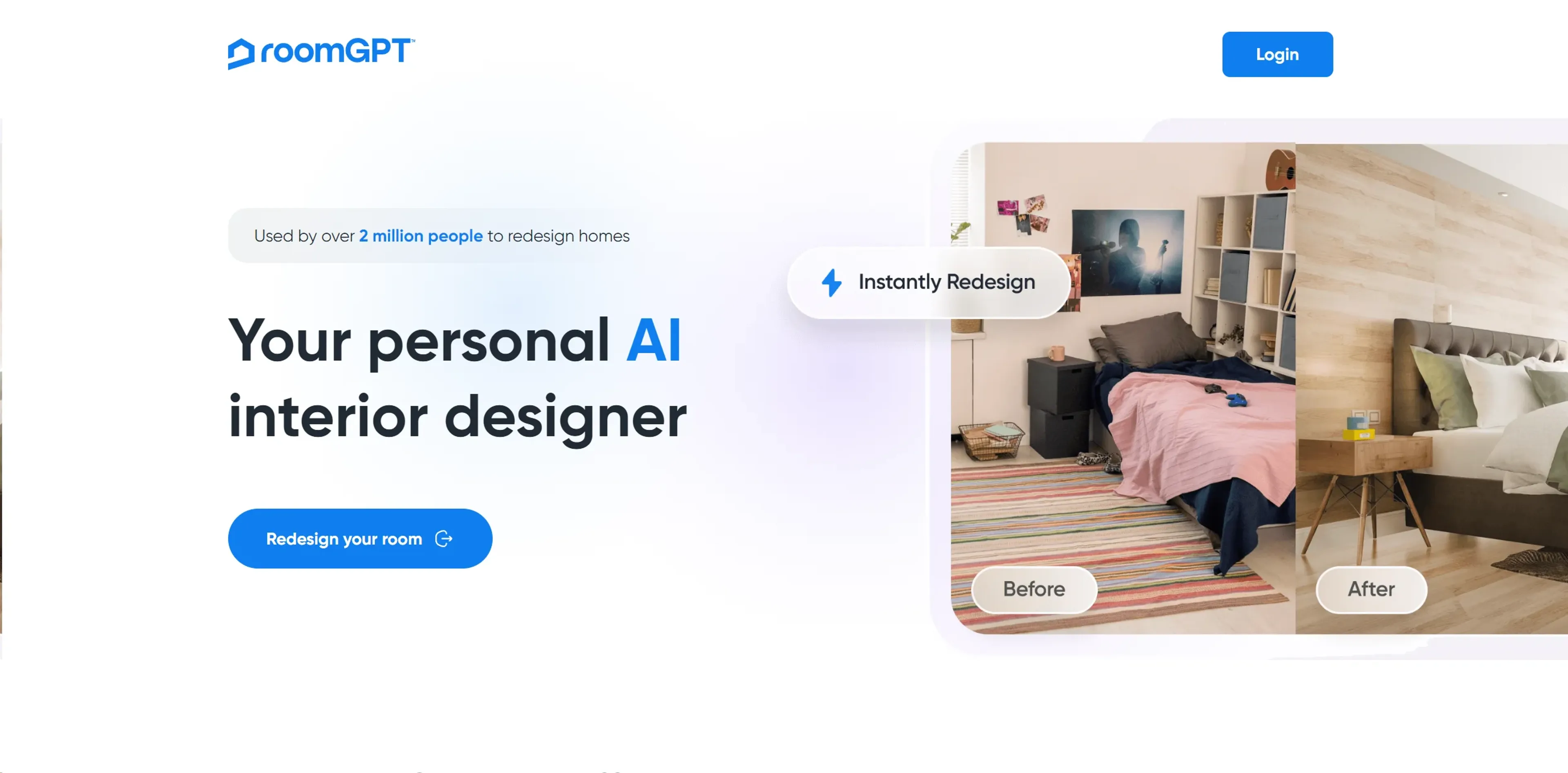 Image related to RoomGPT, an AI tool for generating design concepts and layouts.