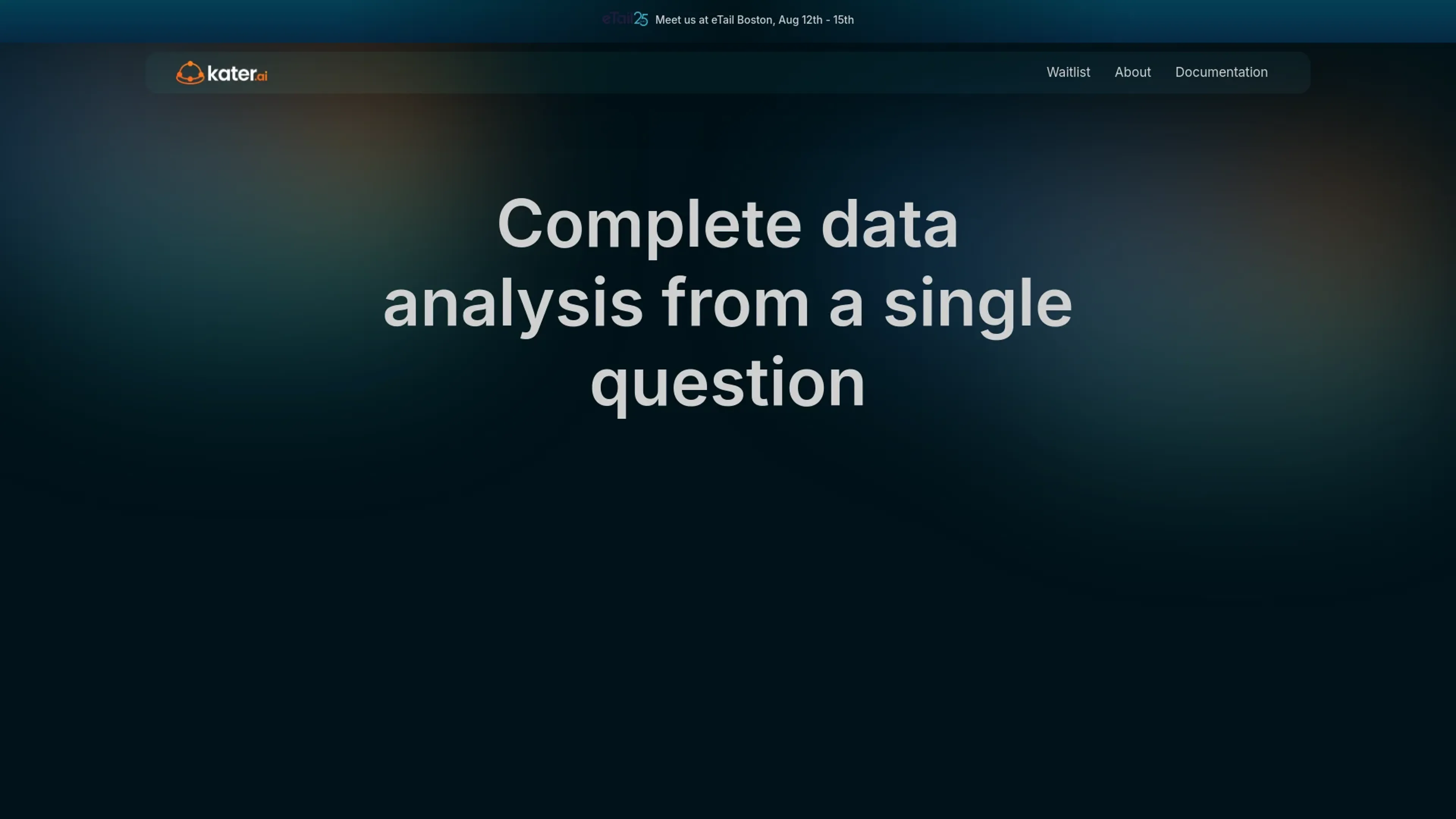 Image related to Kater, an AI tool for building and deploying autonomous agents.