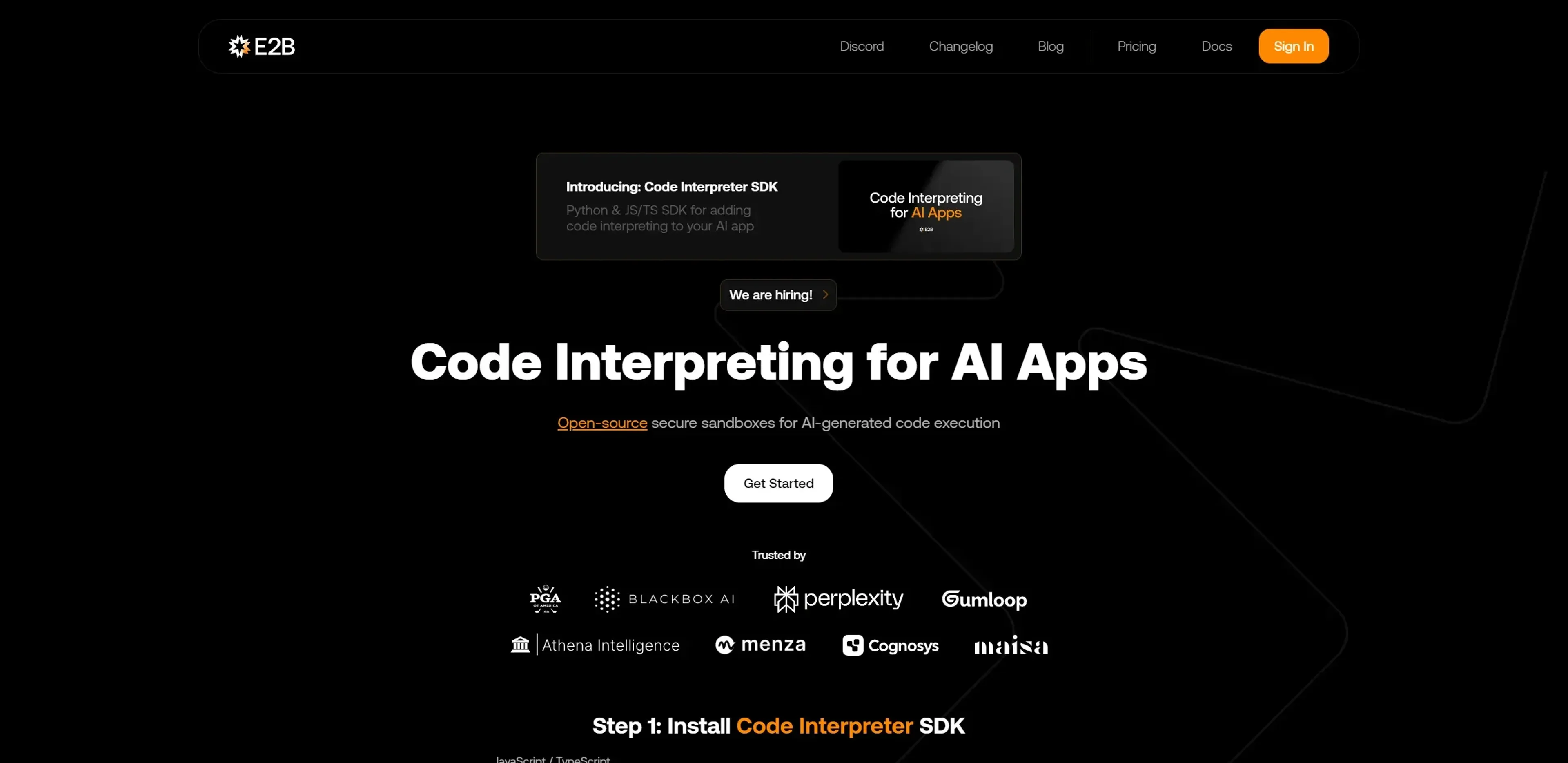 E2B screenshot