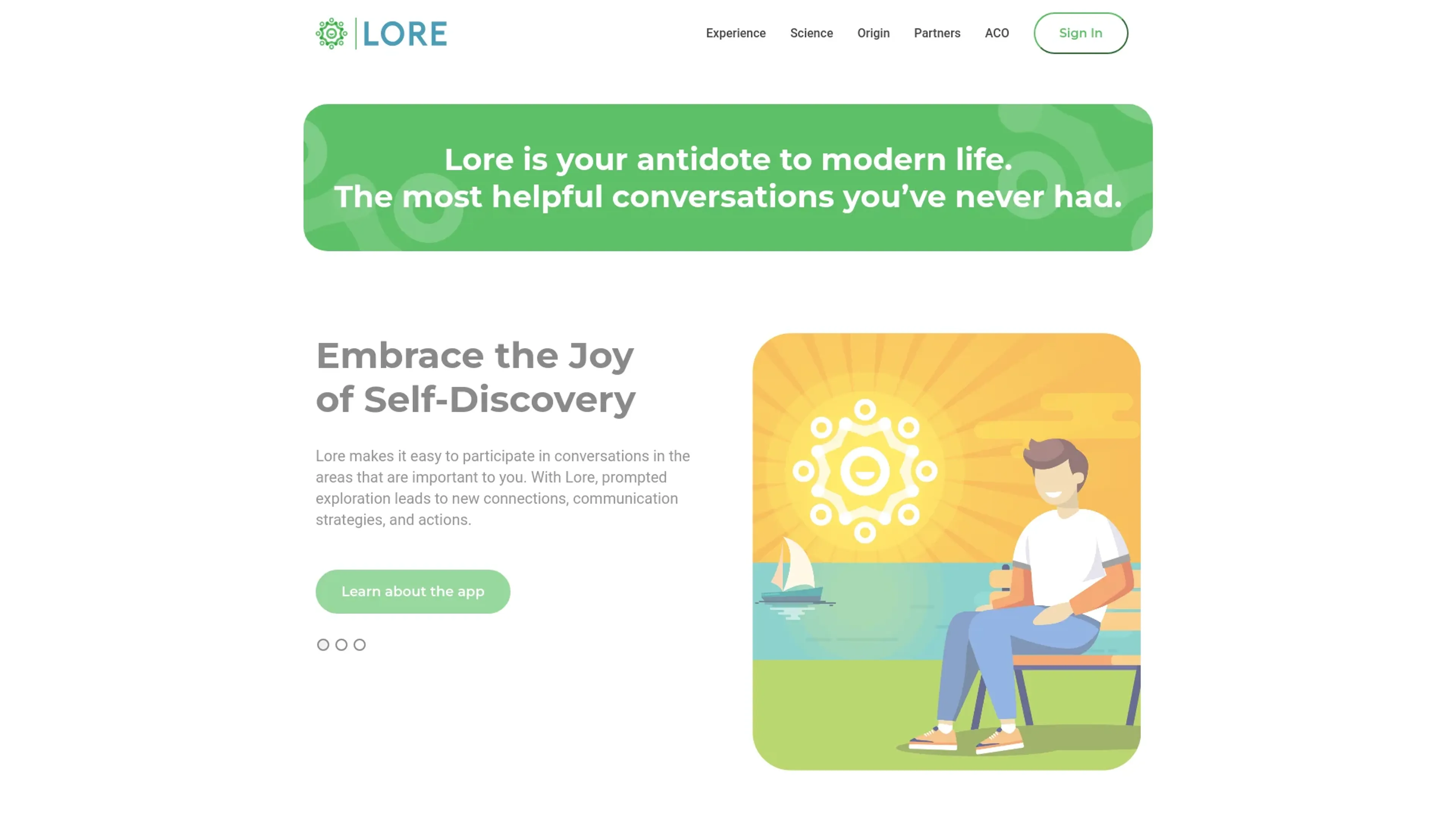 Image related to Lore, an AI chatbot for conversations and customer interactions.