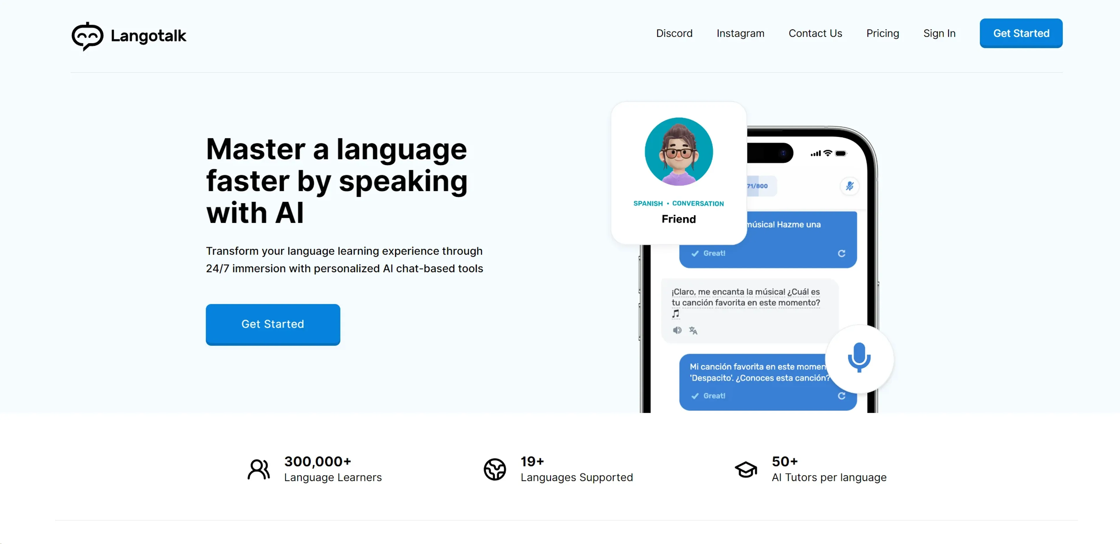 Image related to Langotalk, an AI tool for learning and teaching support.