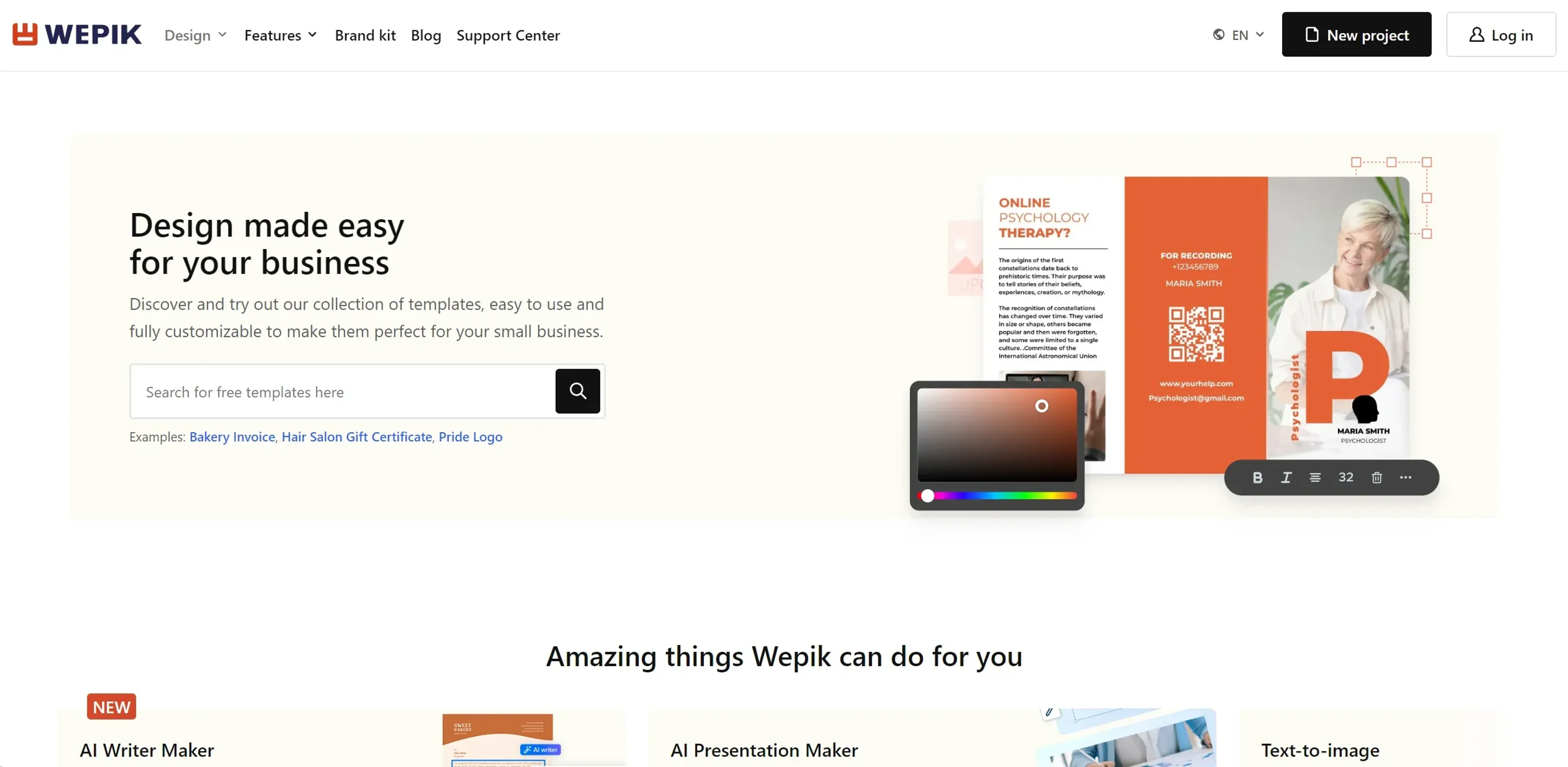 Image related to Wepik, an AI tool for generating images from prompts.