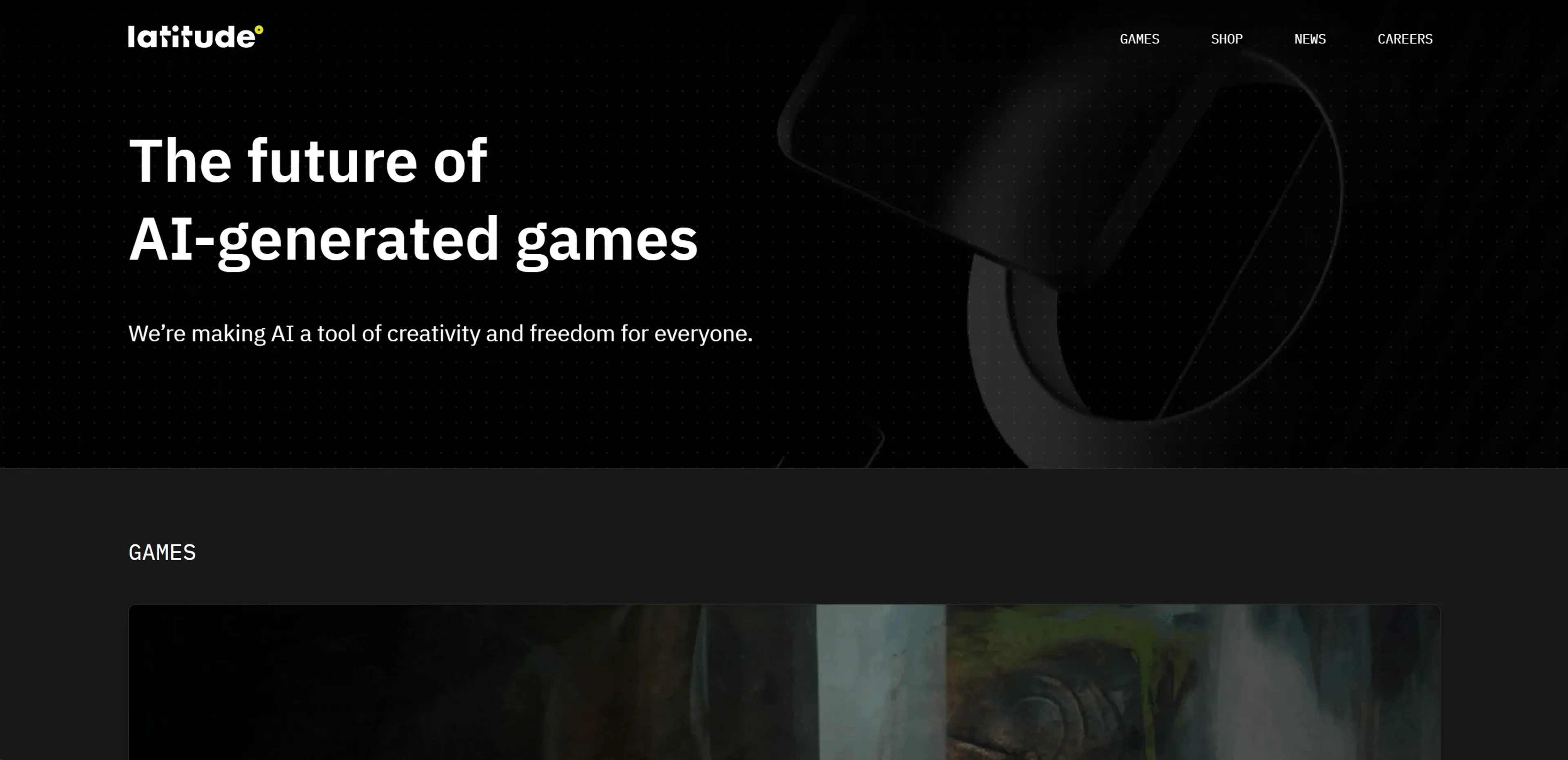 Image related to Latitude.io, an AI tool for creating or enhancing games.