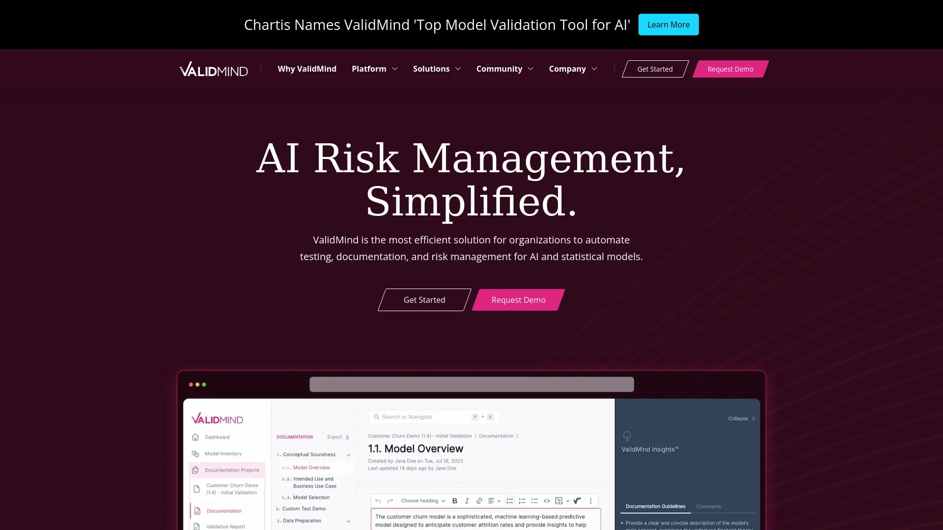 ValidMind manual_2 screenshot