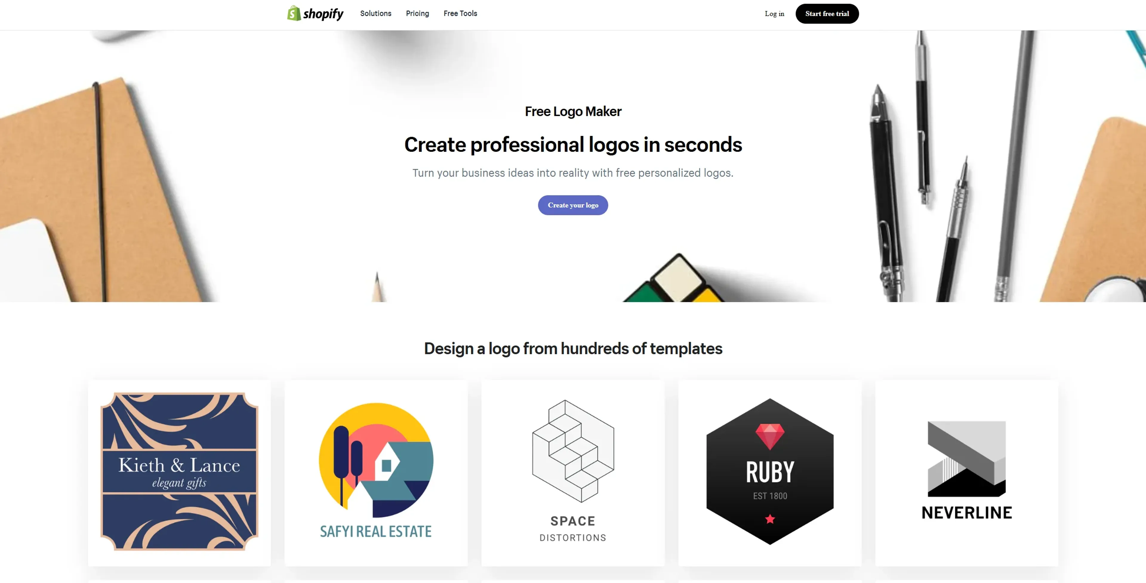 Image related to Shopify Logo Maker, an AI tool for generating custom logos.