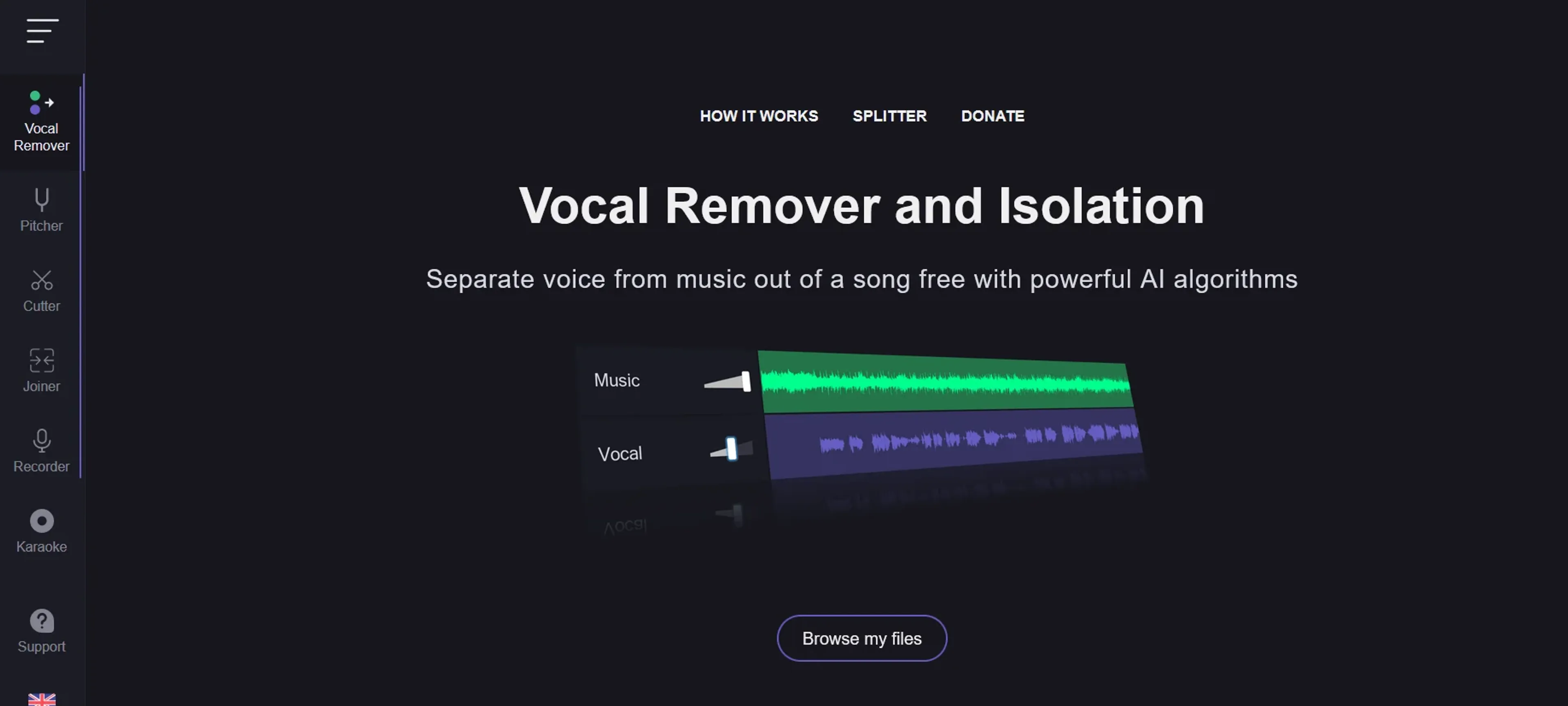 Image related to Vocal Remover, an AI tool for editing and refining audio content.