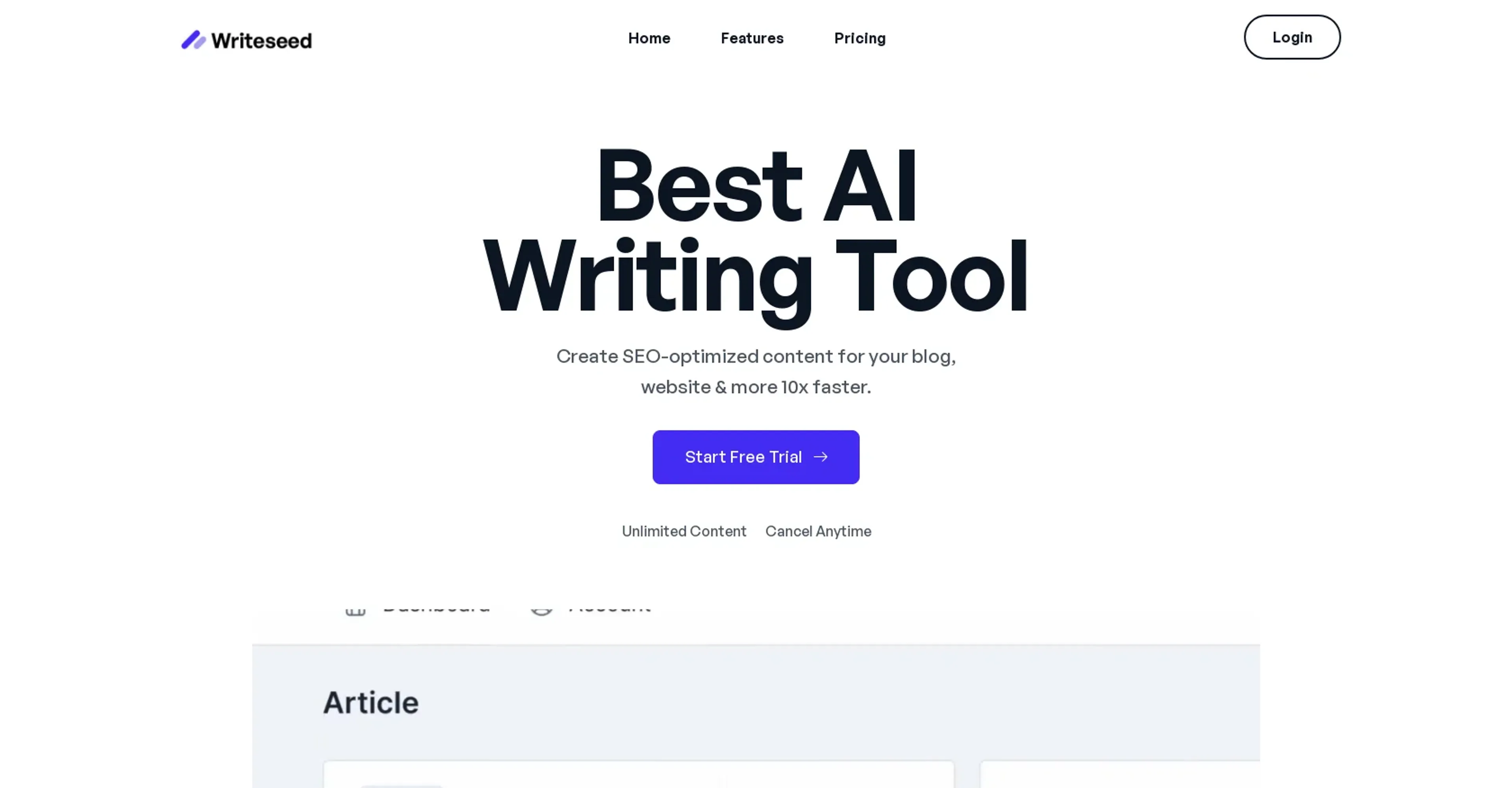 Image related to Writeseed, an AI tool for writing and optimizing marketing copy.