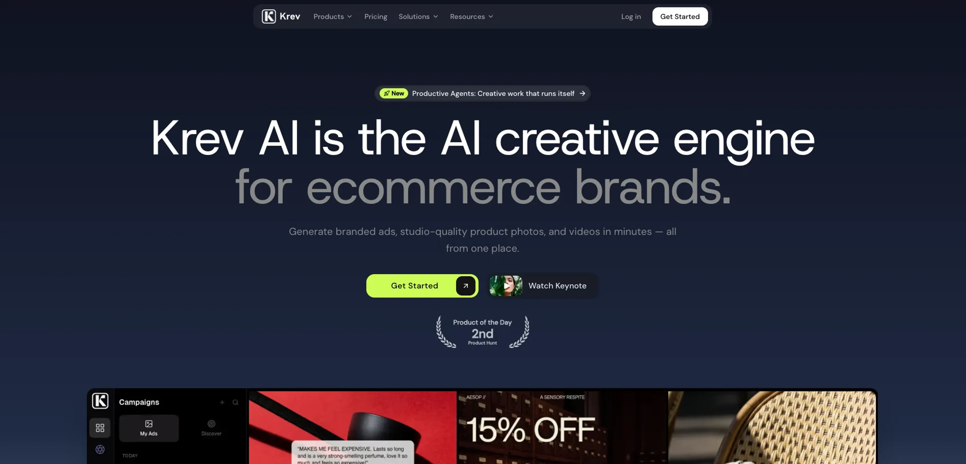 Image related to Krev AI, an AI tool for automating and optimizing marketing tasks.