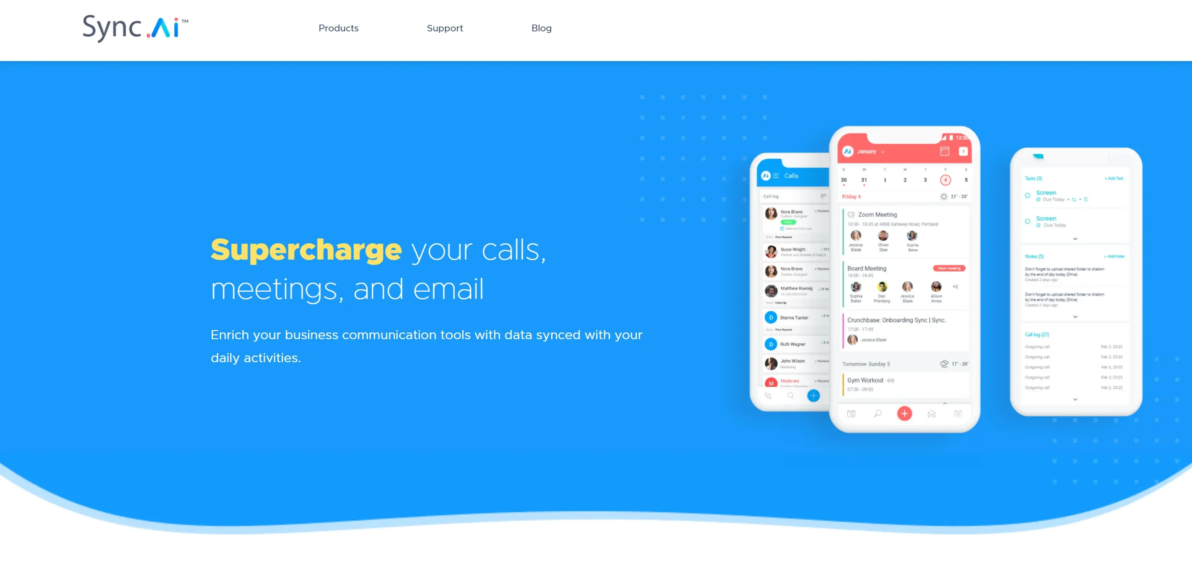 Image related to SYNQ, an AI tool for managing projects and team workflows.