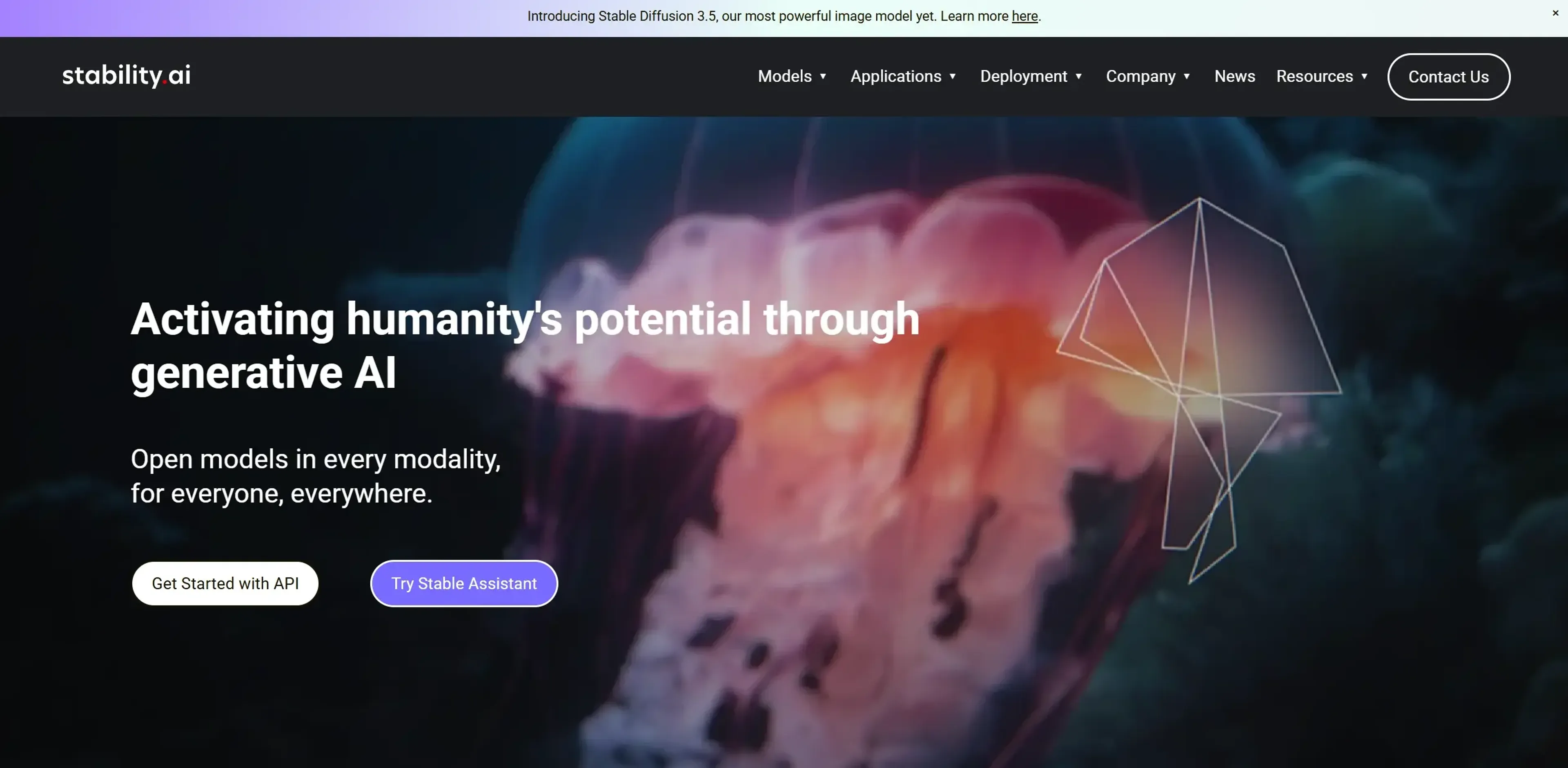 Image related to Stability, an AI tool for generating realistic videos.