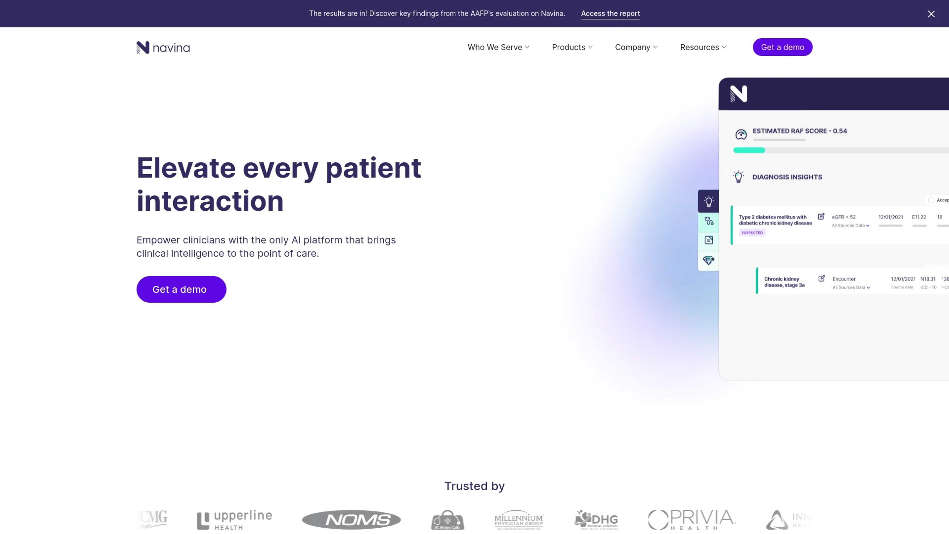 Image related to Navina, an AI tool for health monitoring and wellness support.