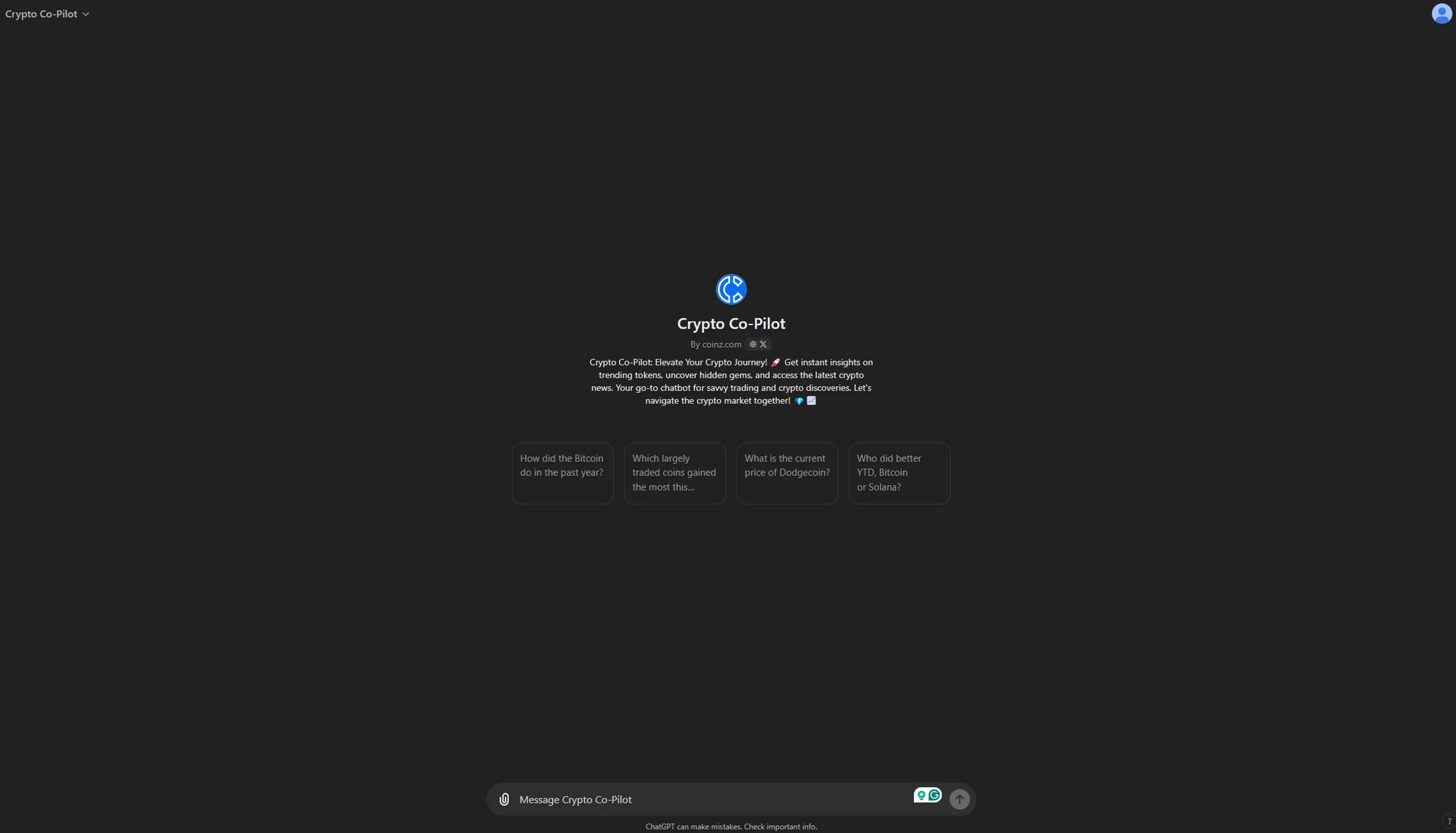 Image related to Crypto Co-Pilot, an AI tool for analyzing and trading stocks.