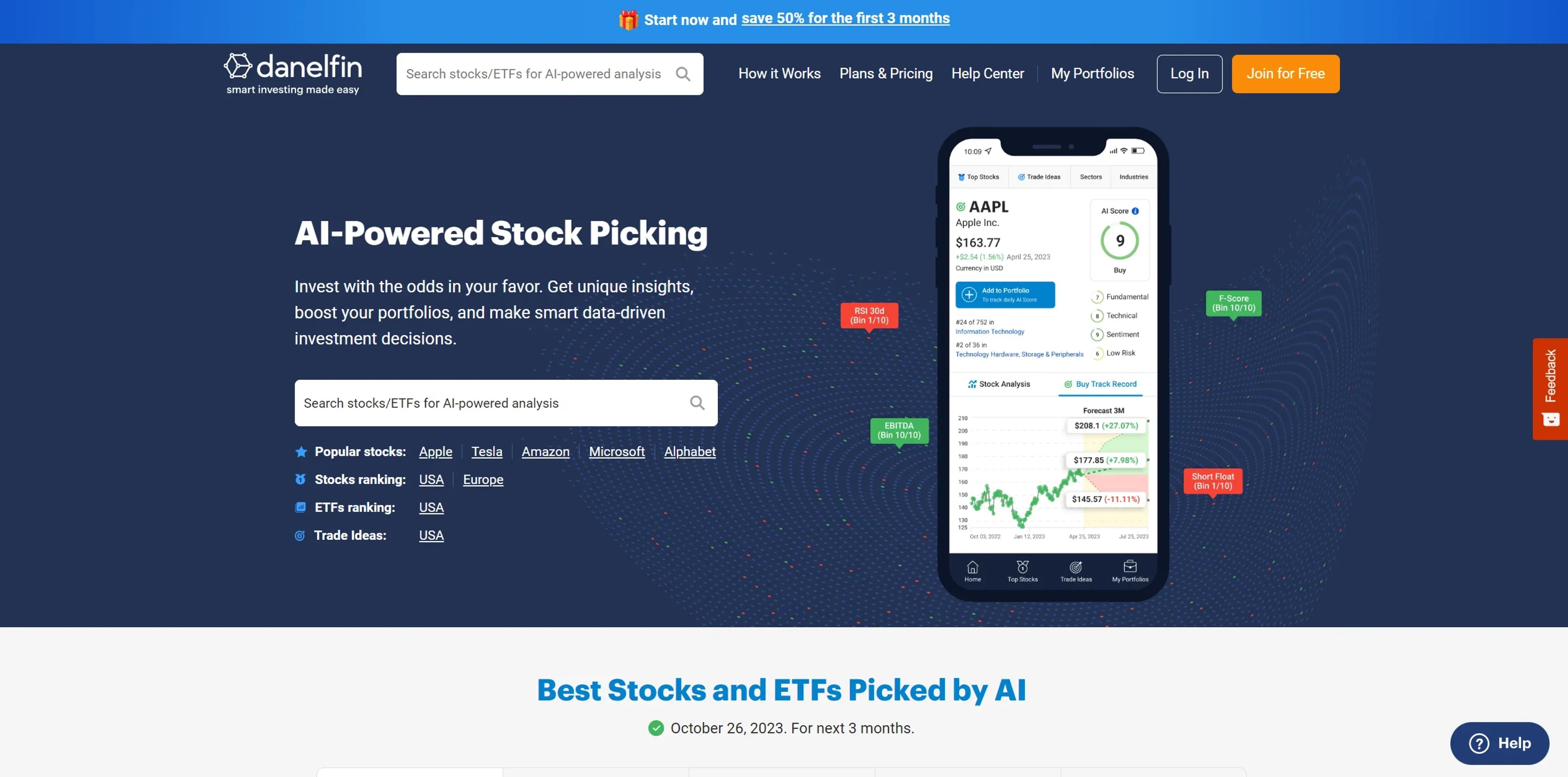 Image related to Danelfin, an AI tool for analyzing and trading stocks.