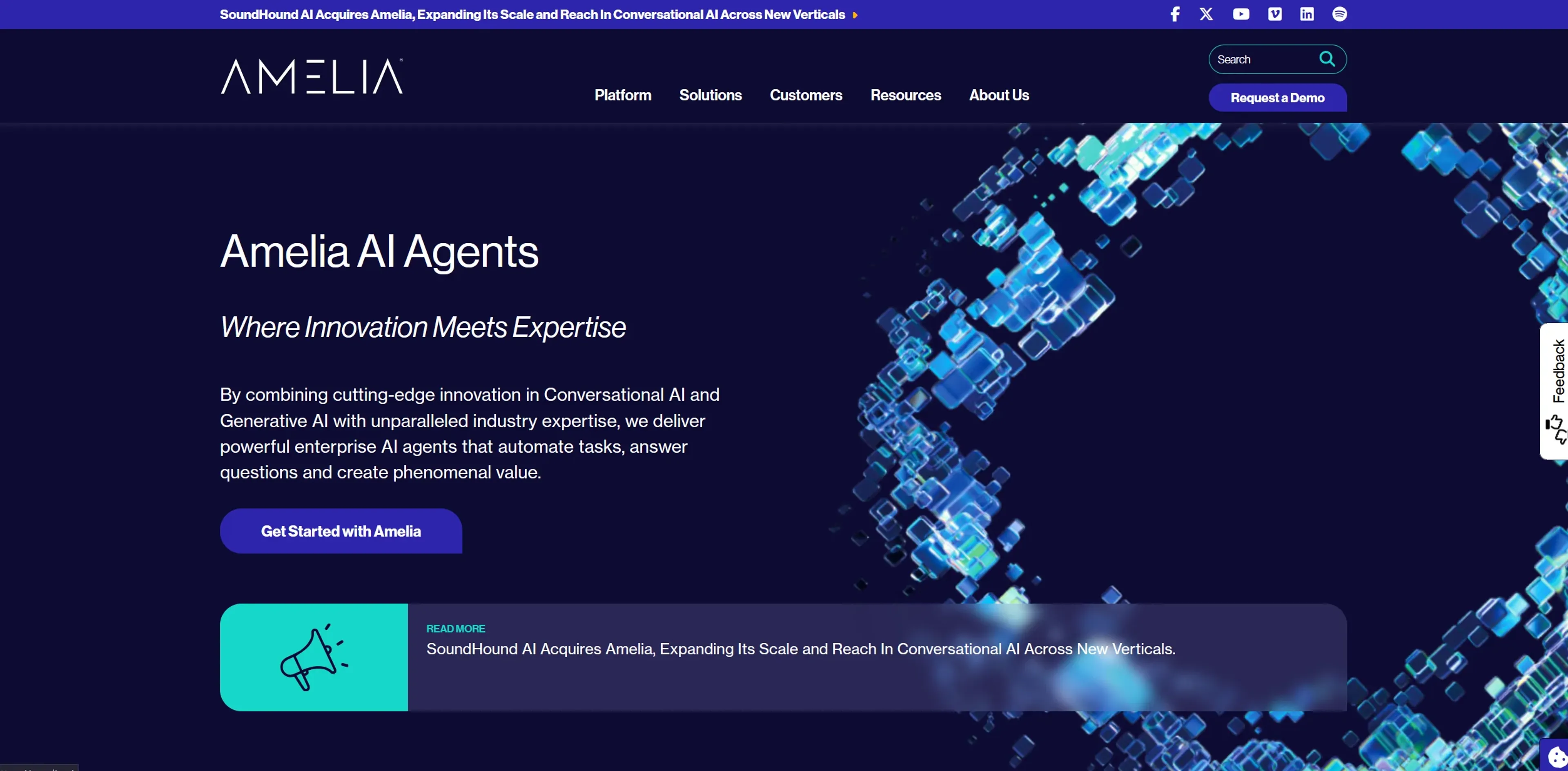 Image related to Amelia, an AI tool for building and deploying autonomous agents.