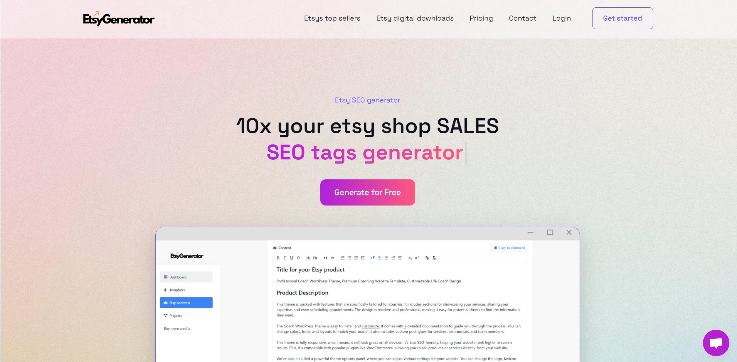 EtsyGenerator manual_2 screenshot