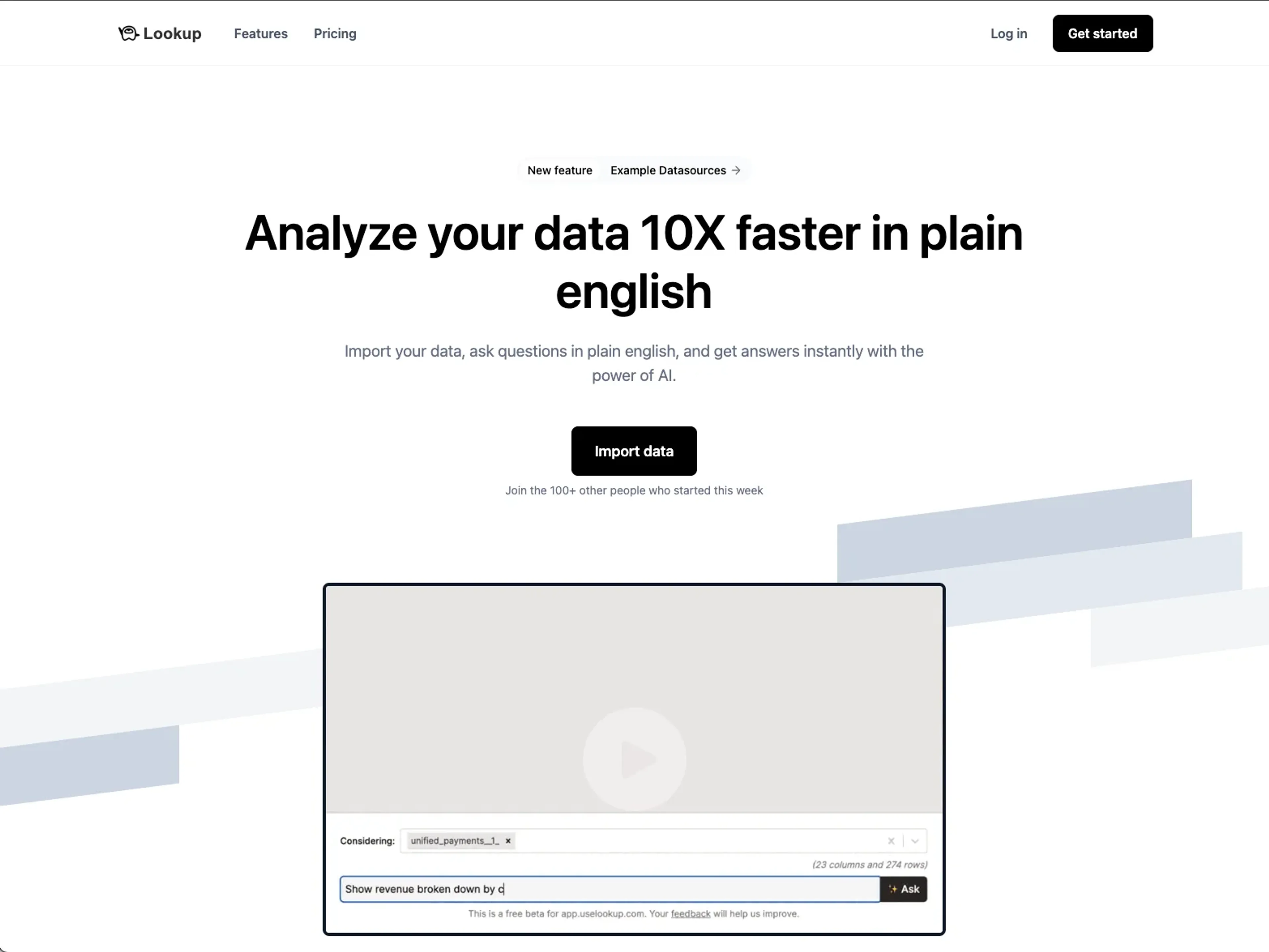 Image related to Lookup, an AI tool for conducting and organizing research.