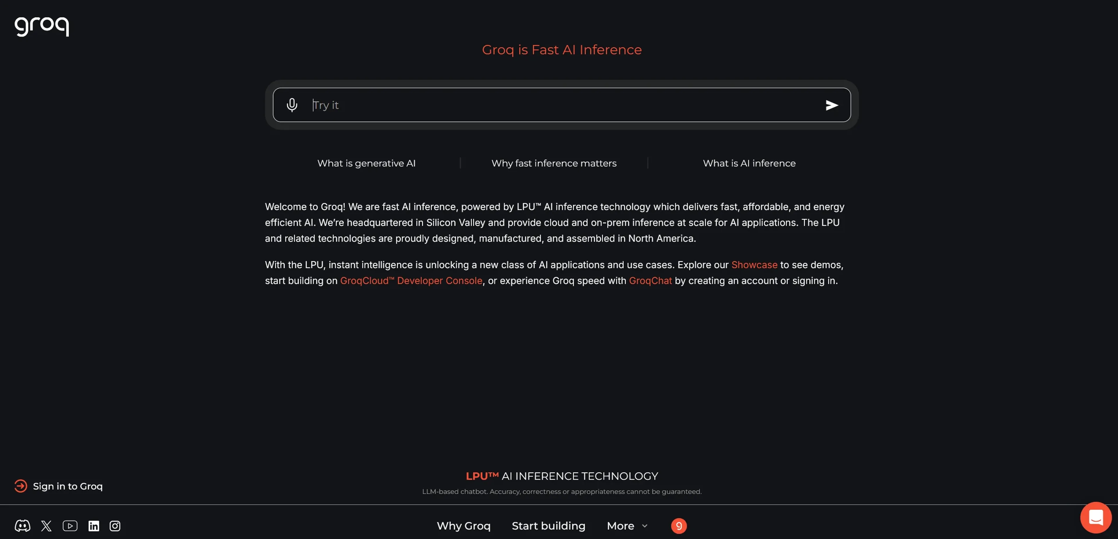 Image related to Groq, an AI tool for building and deploying autonomous agents.