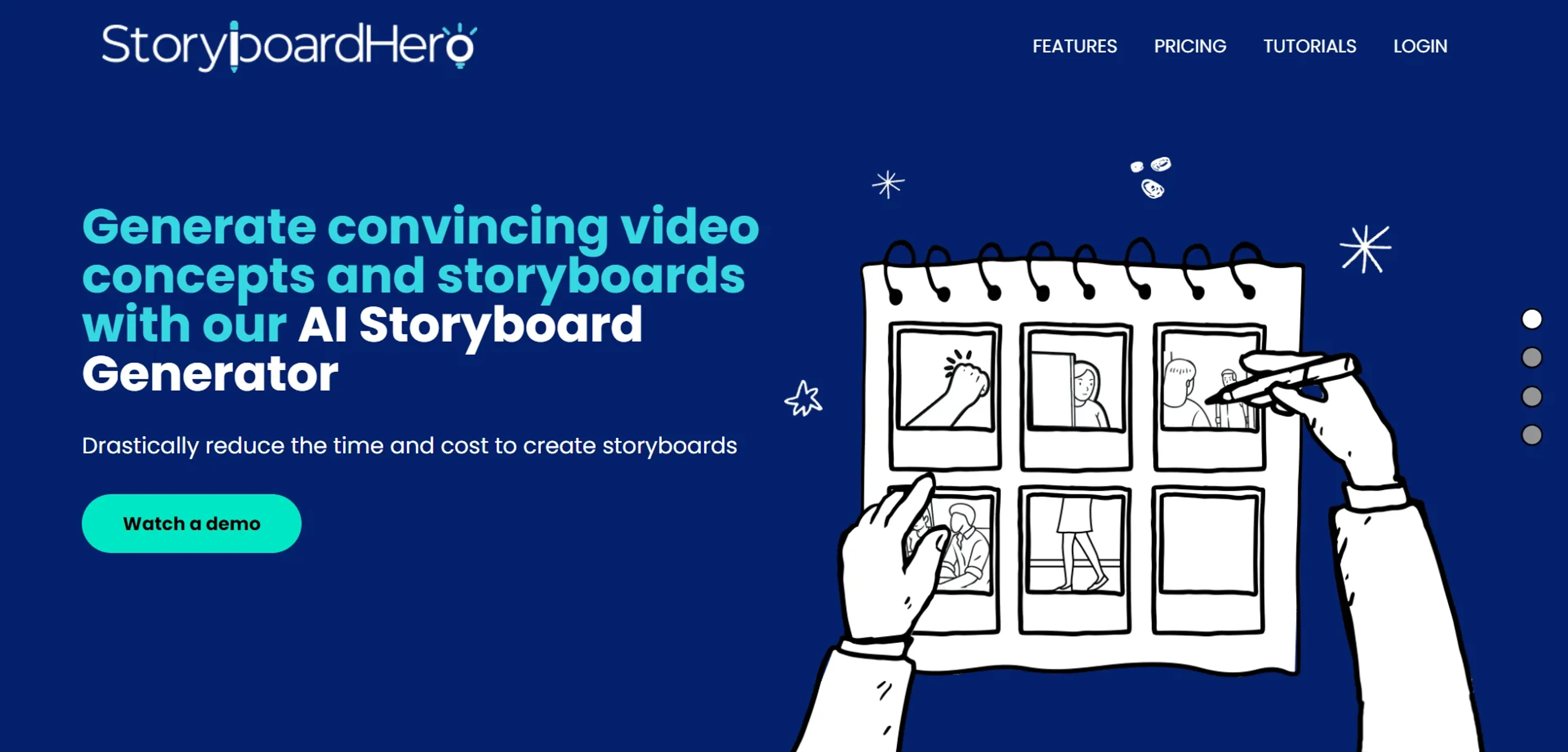 Image related to Storyboard Hero, an AI tool for generating realistic videos.