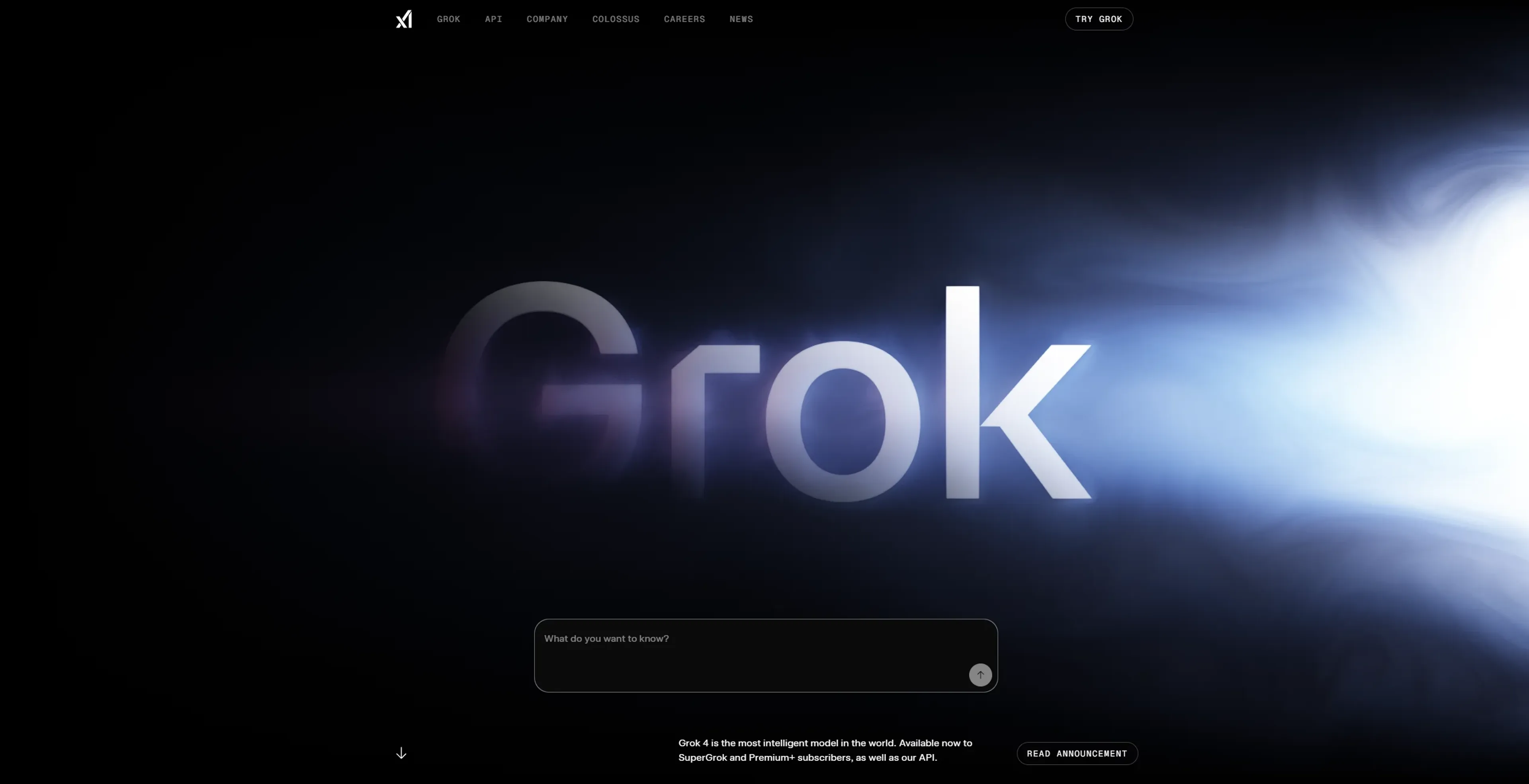 Image related to Grok, an AI chatbot for conversations and customer interactions.