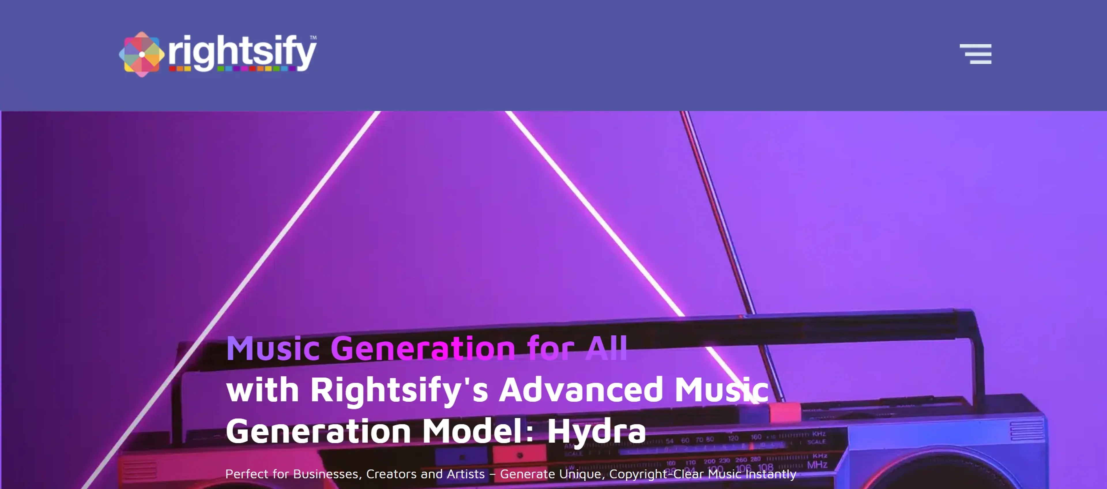 Image related to Hydra, an AI tool for composing or producing music.
