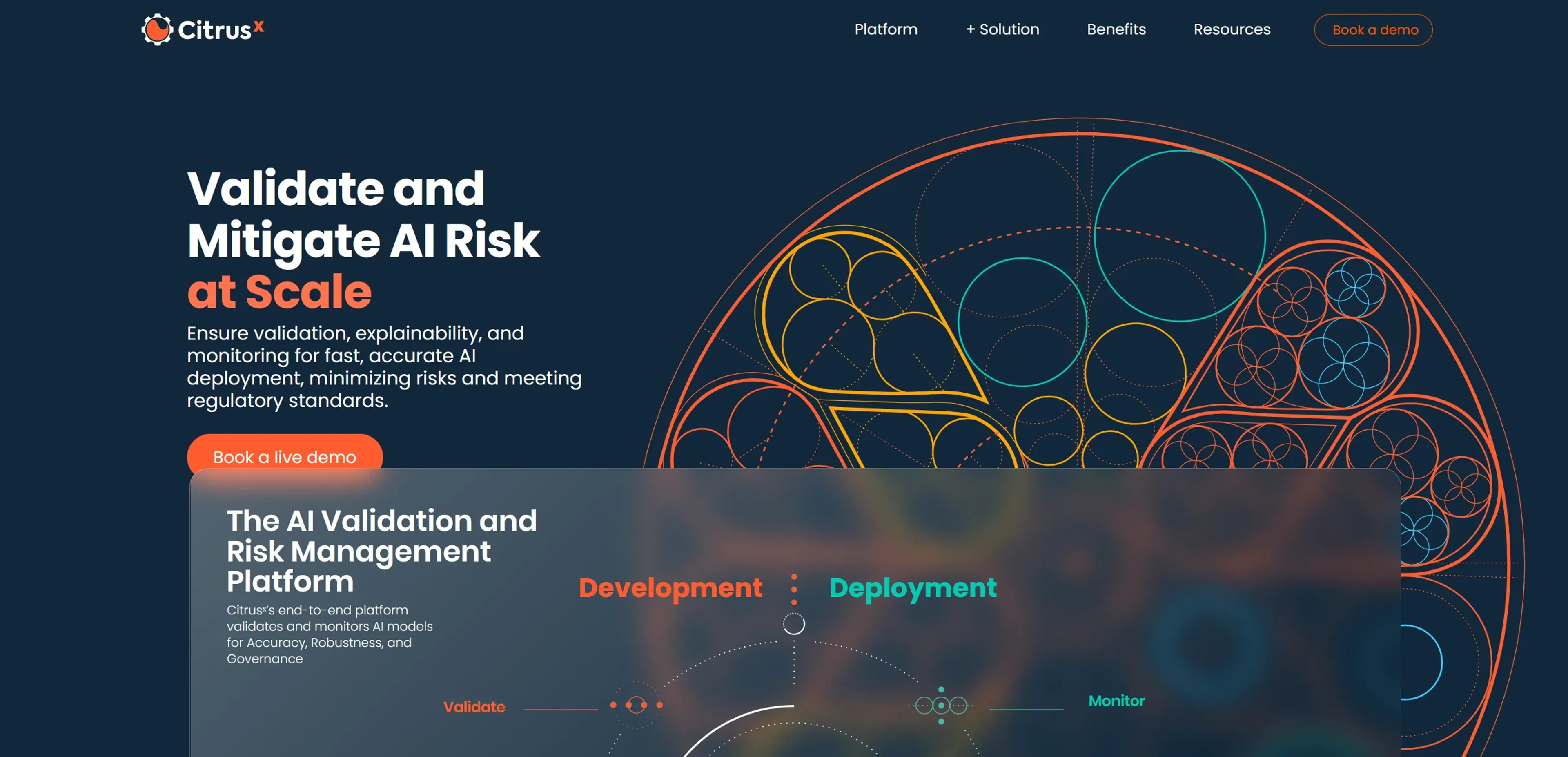 Image related to CitrusX, an AI tool for building and deploying autonomous agents.