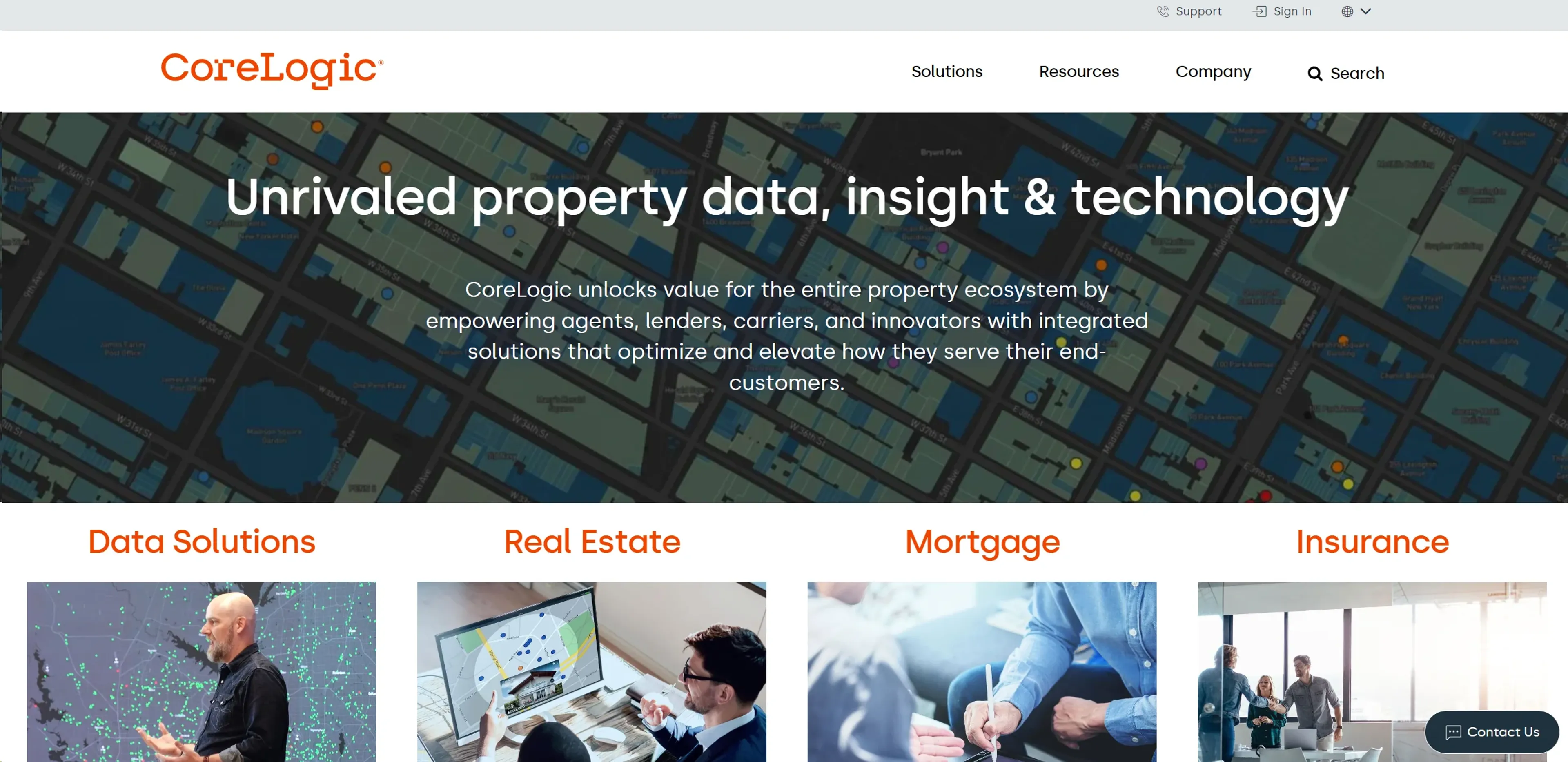 Image related to CoreLogic, an AI tool for property analysis and real estate management.