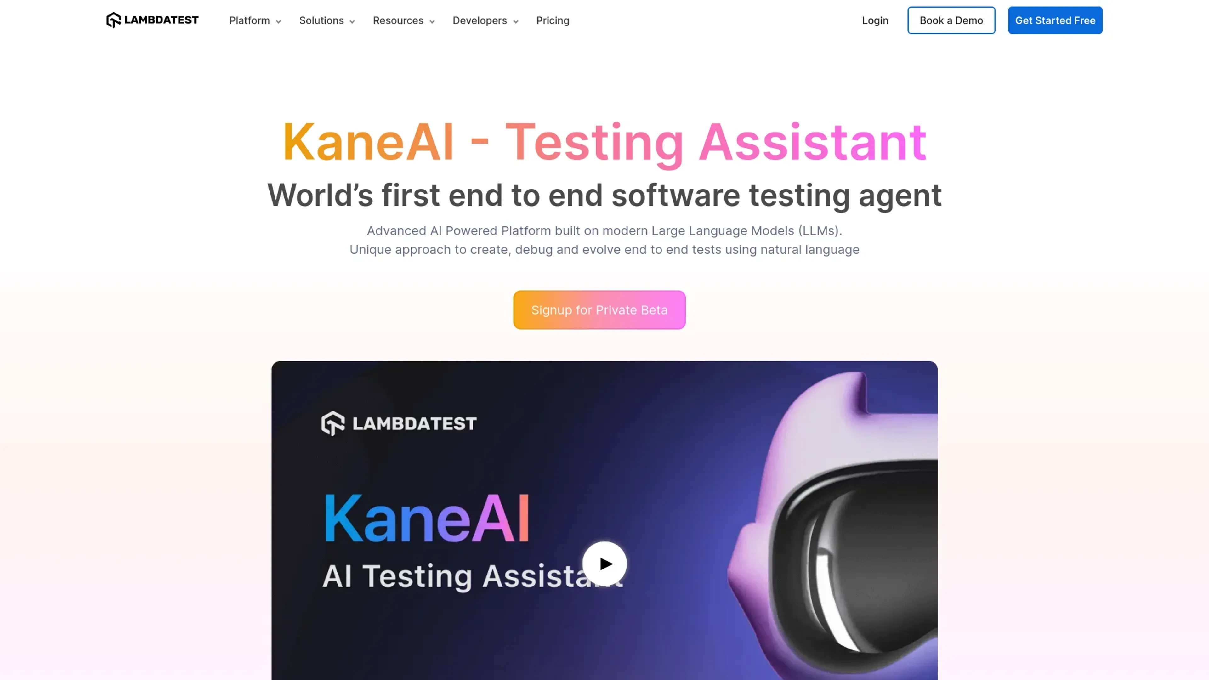 Image related to KaneAI, an AI tool for building and deploying autonomous agents.