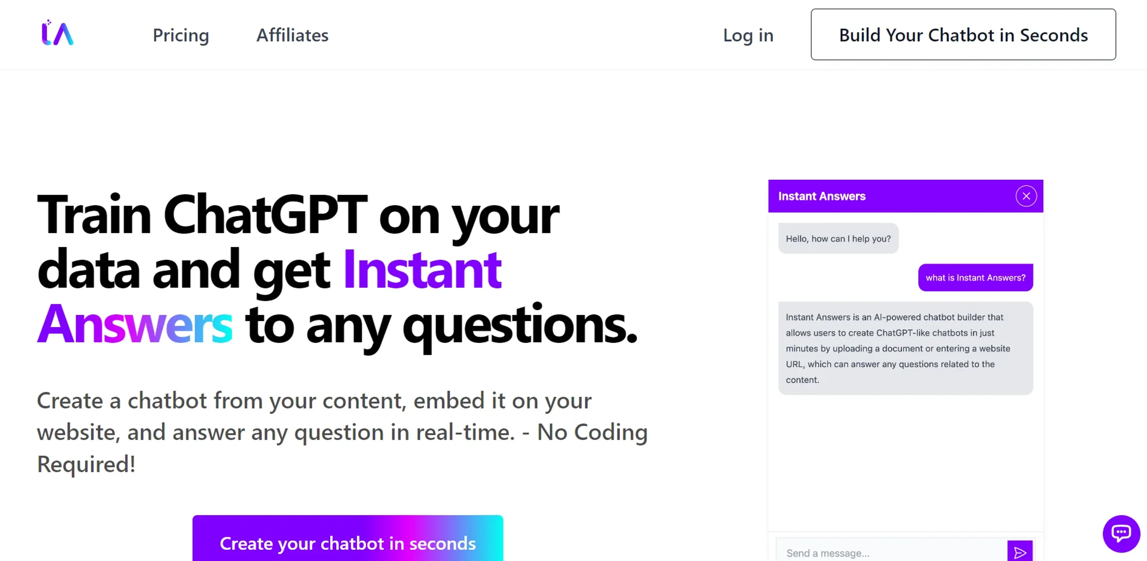 Image related to Instant Answers, an AI tool for automating customer service and support.