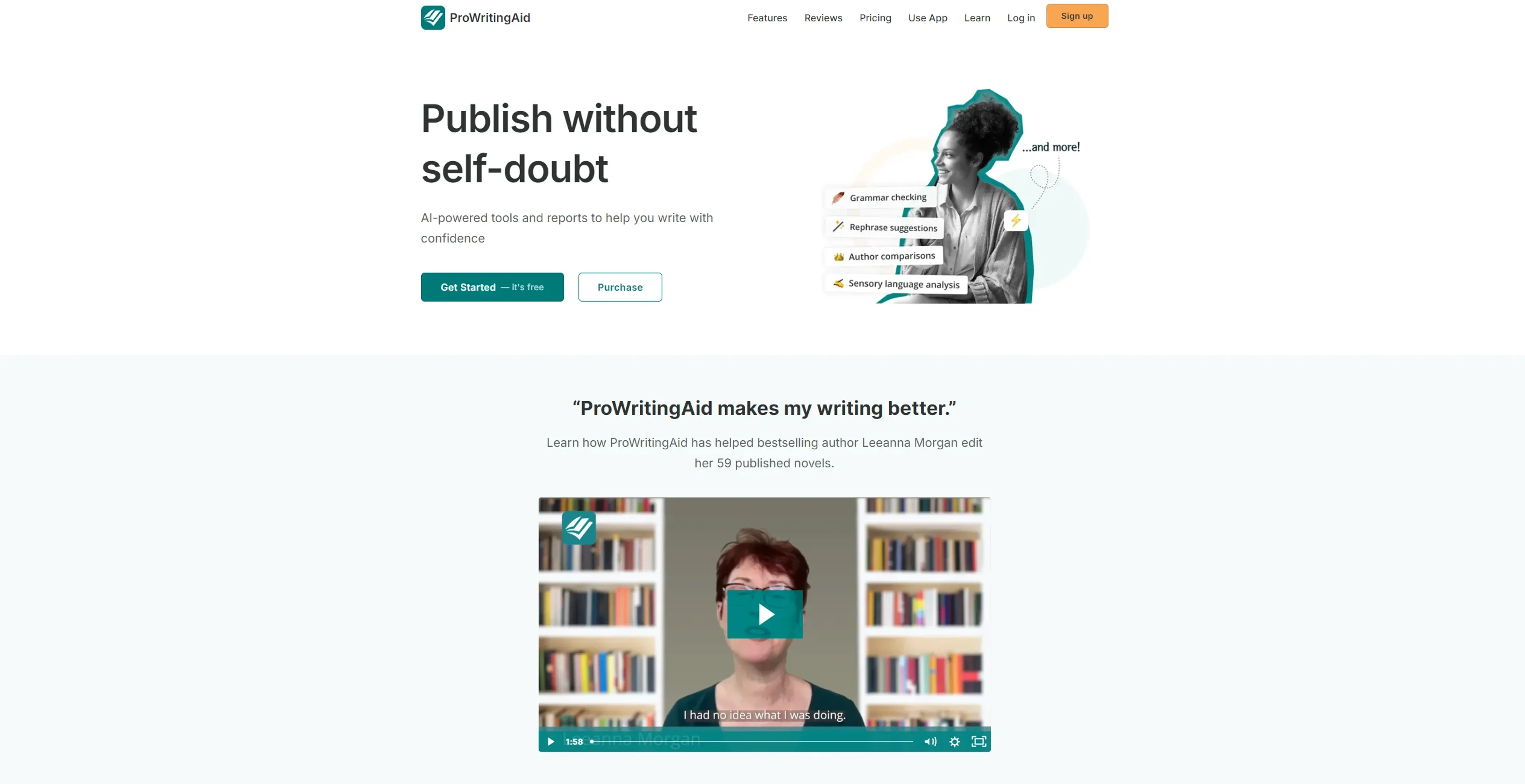 Image related to ProWritingAid, an AI tool for assisting with writing and content creation.