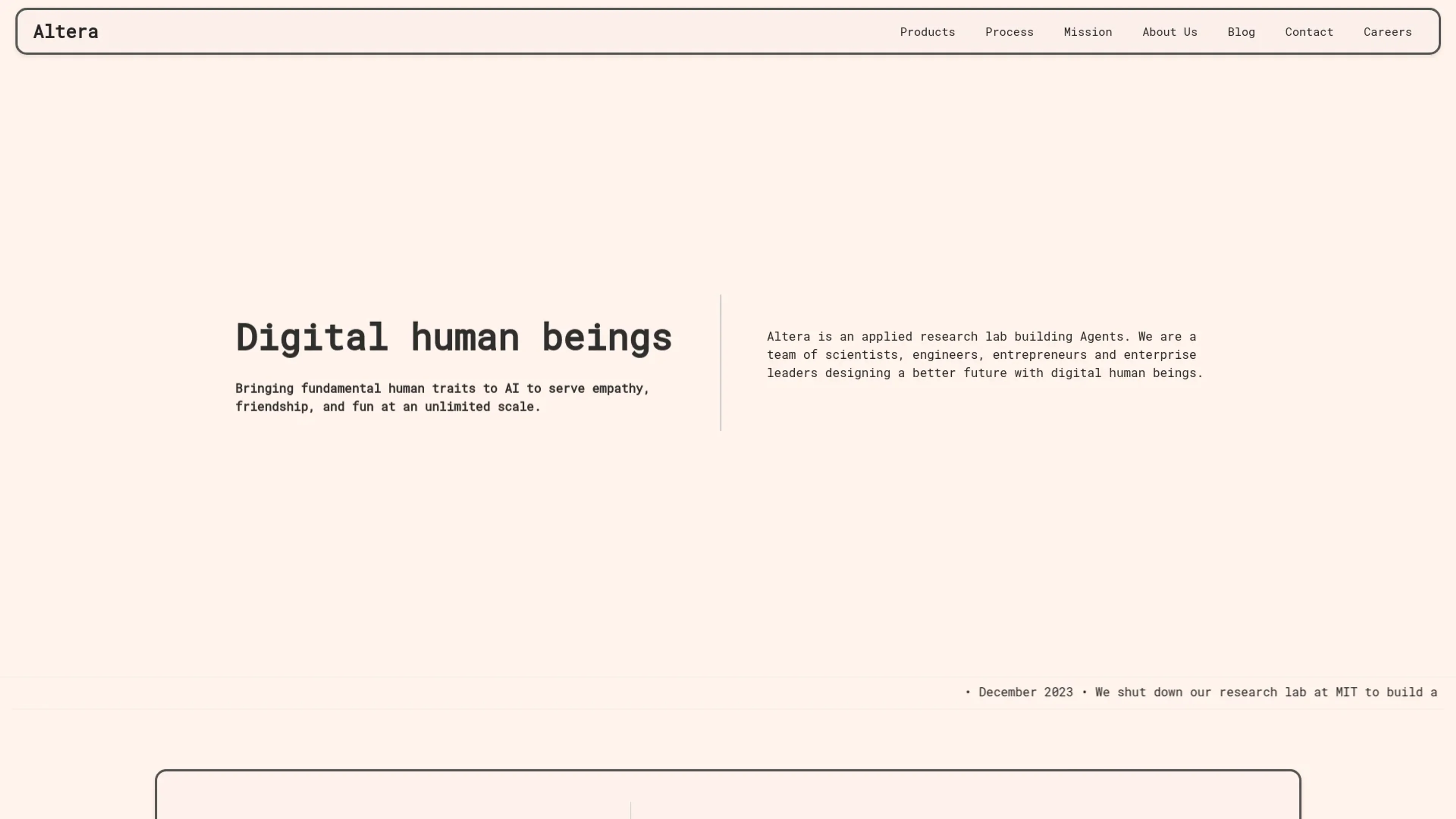 Image related to Altera, an AI tool for building and deploying autonomous agents.