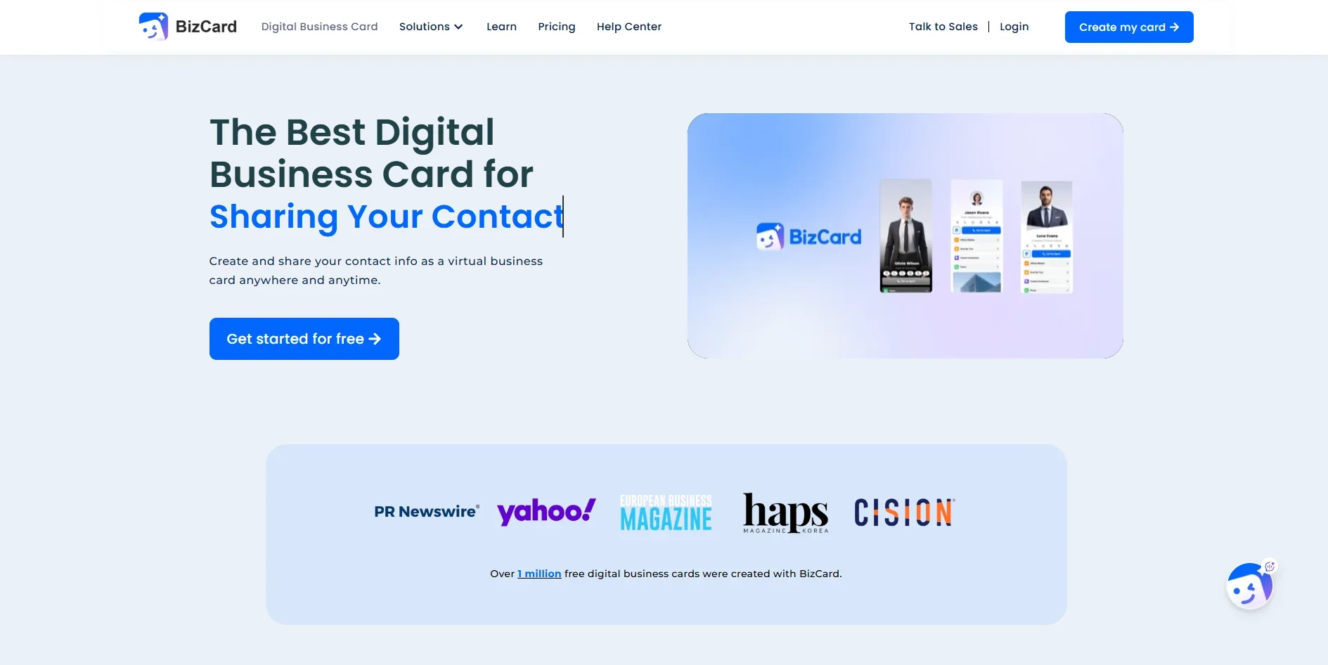 BizCard manual_2 screenshot
