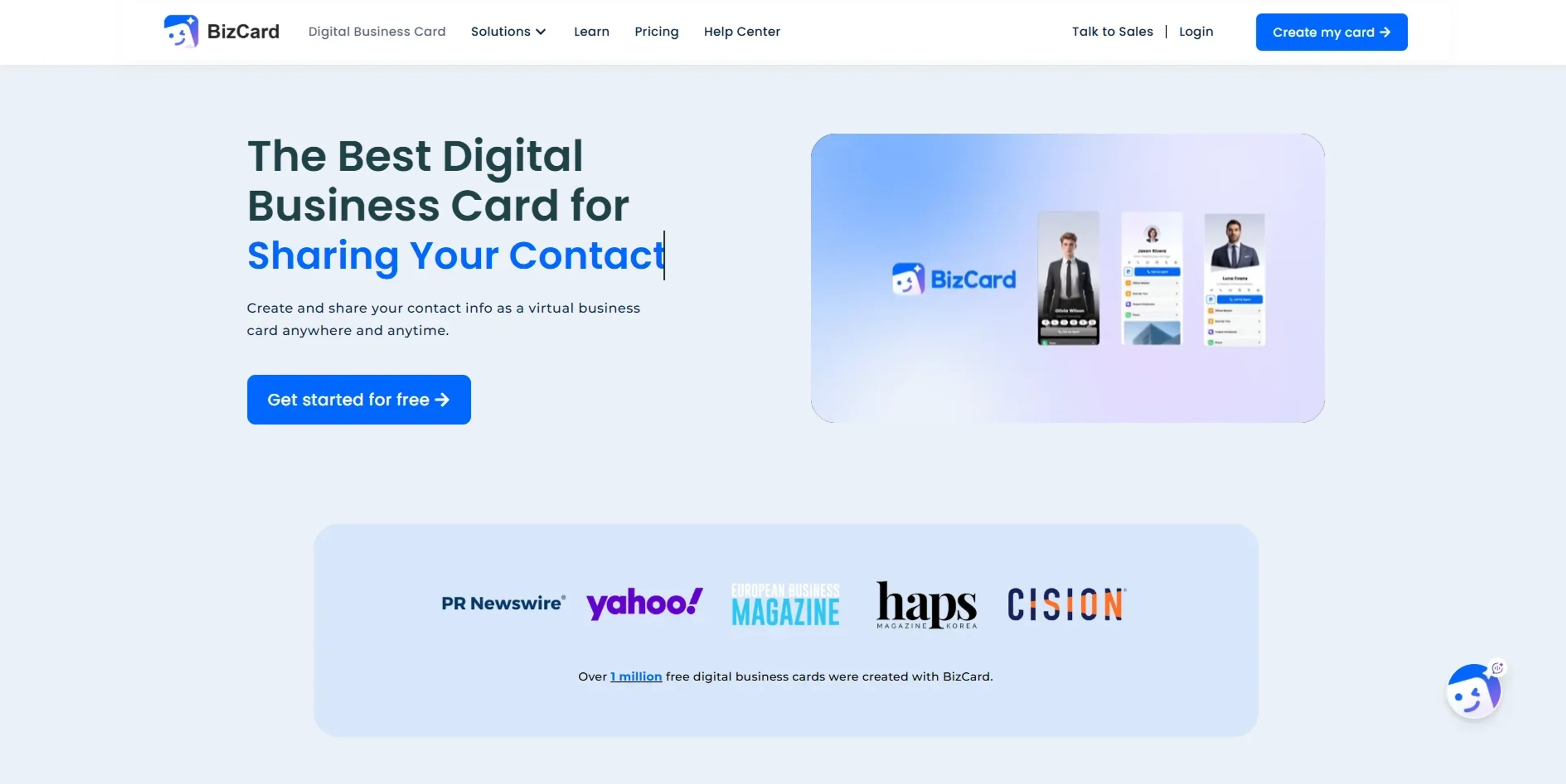 Image related to BizCard, an AI tool for automating and optimizing marketing tasks.