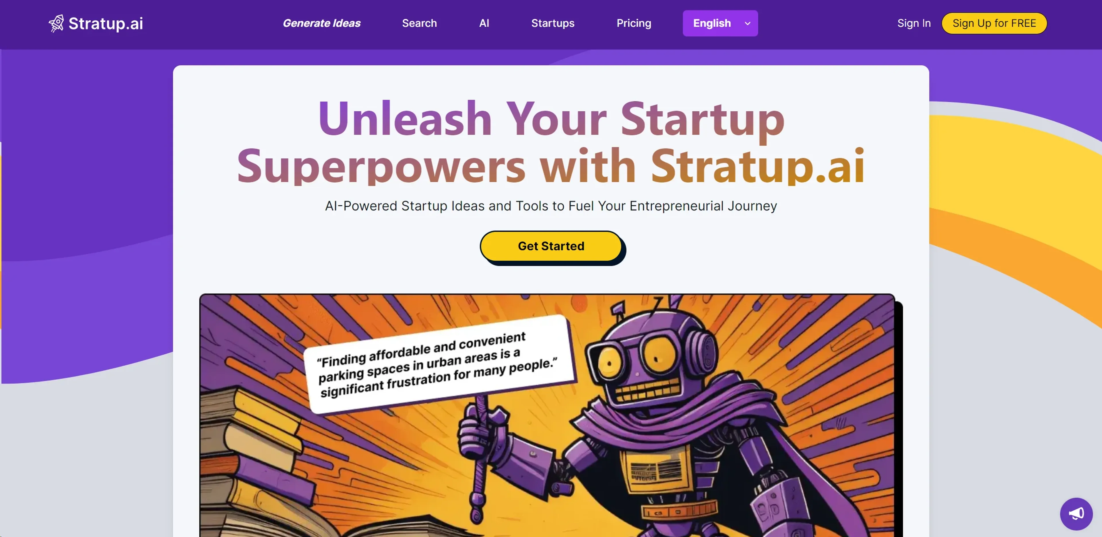 Image related to Stratup.ai, an AI tool for helping startups build and grow efficiently.