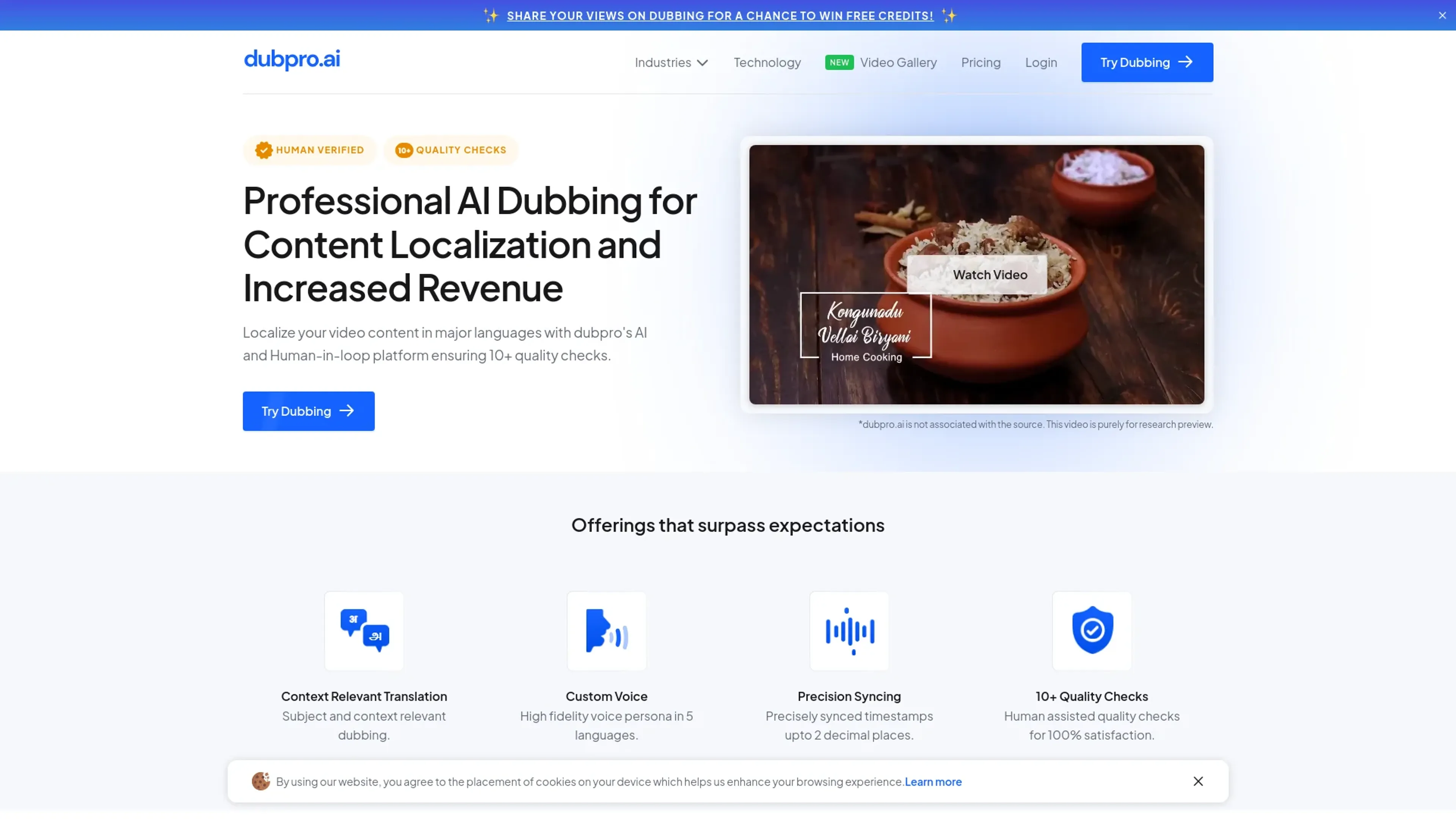 Image related to Dubpro.ai, an AI tool for translating text or speech between languages.