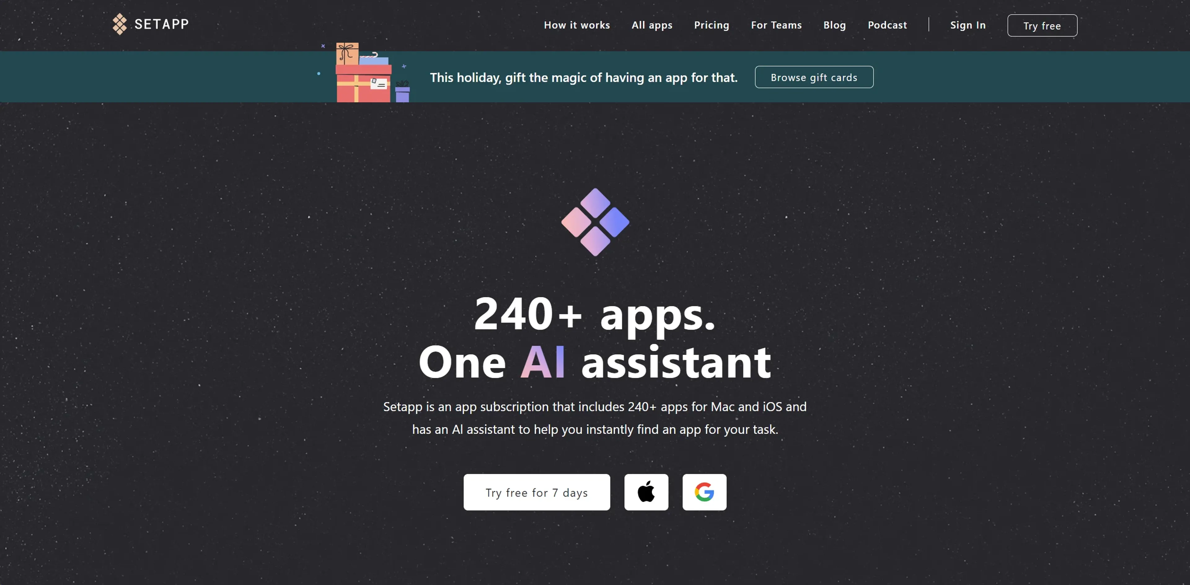 Image related to Setapp, an AI tool for automating workflows and business processes.