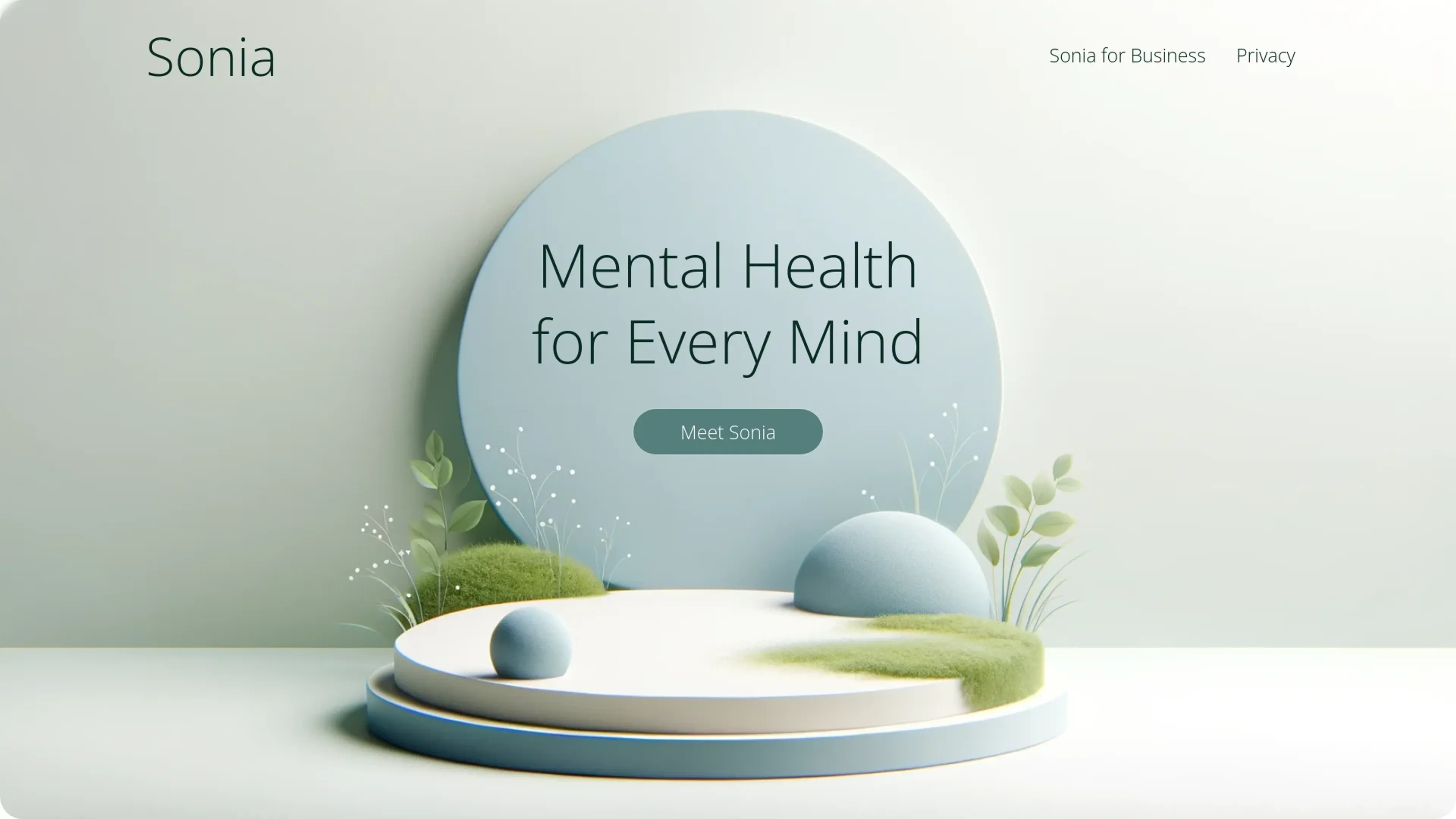 Image related to Sonia, an AI tool for health monitoring and wellness support.