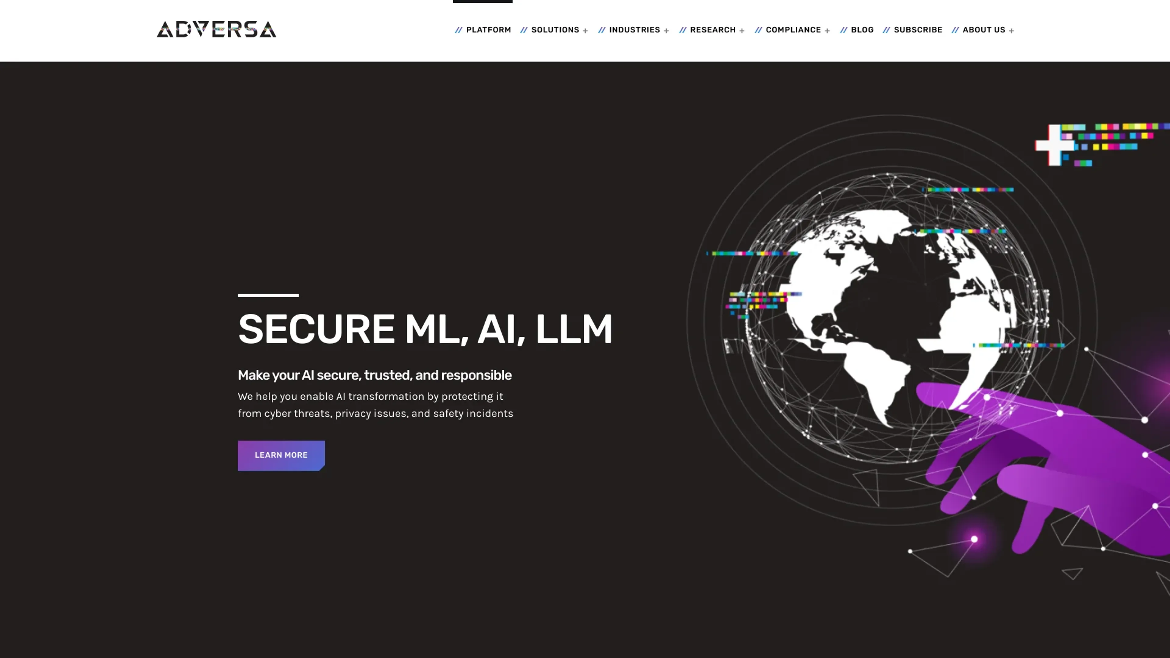 Image related to Adversa, an AI tool for detecting AI-generated content.