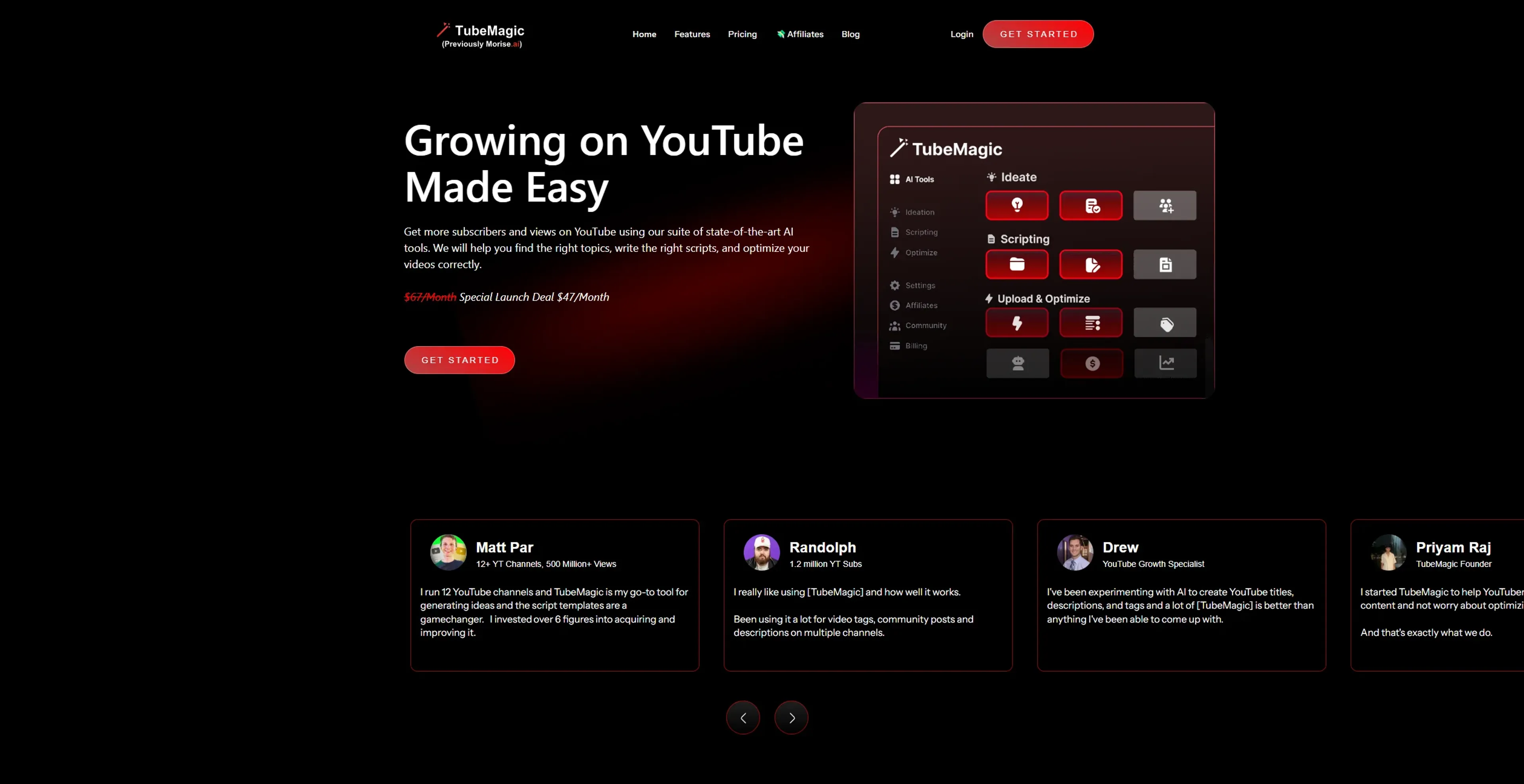 Image related to TubeMagic, an AI tool for improving search engine optimization.