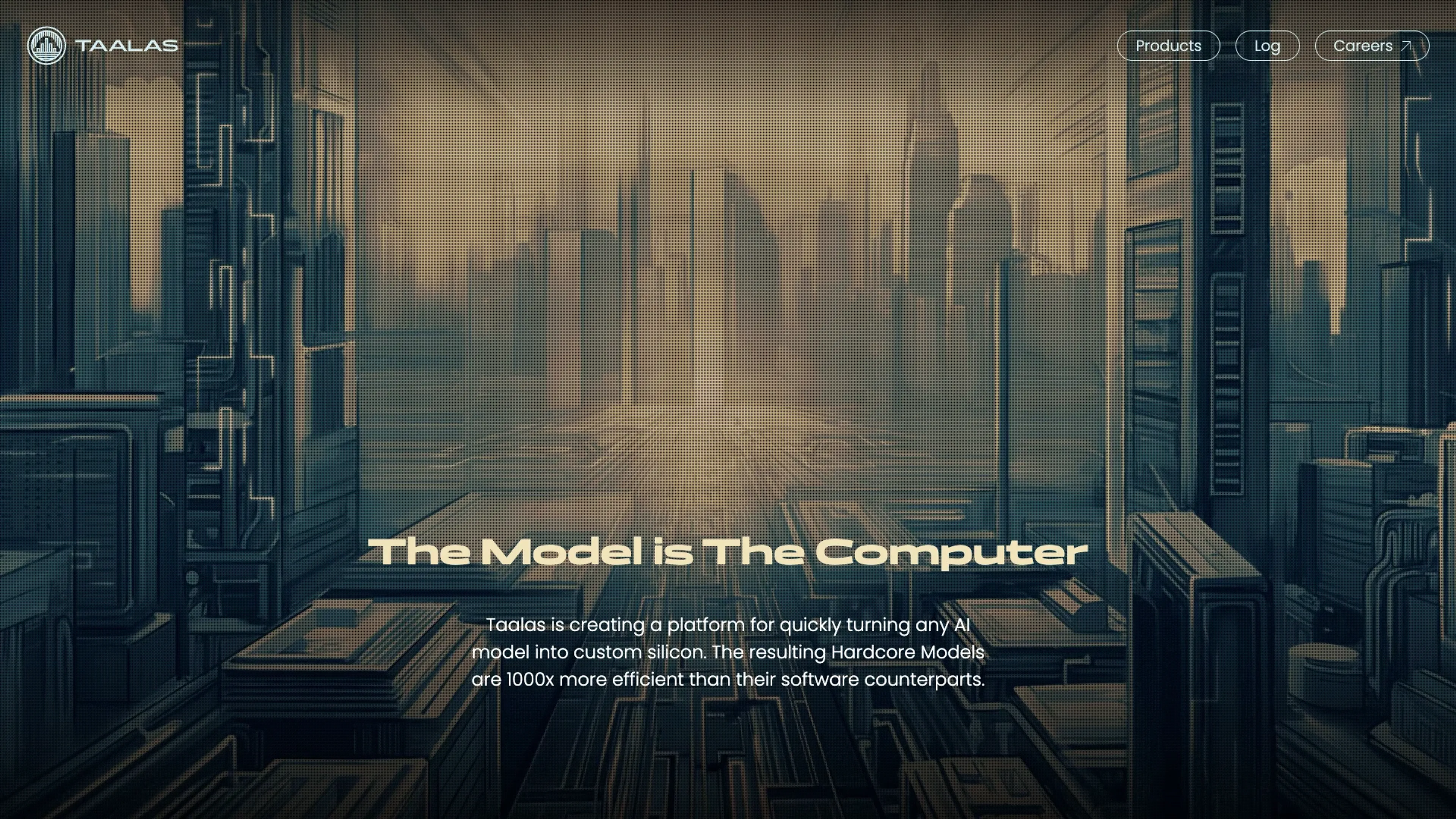 Image related to Taalas, an AI tool for helping startups build and grow efficiently.