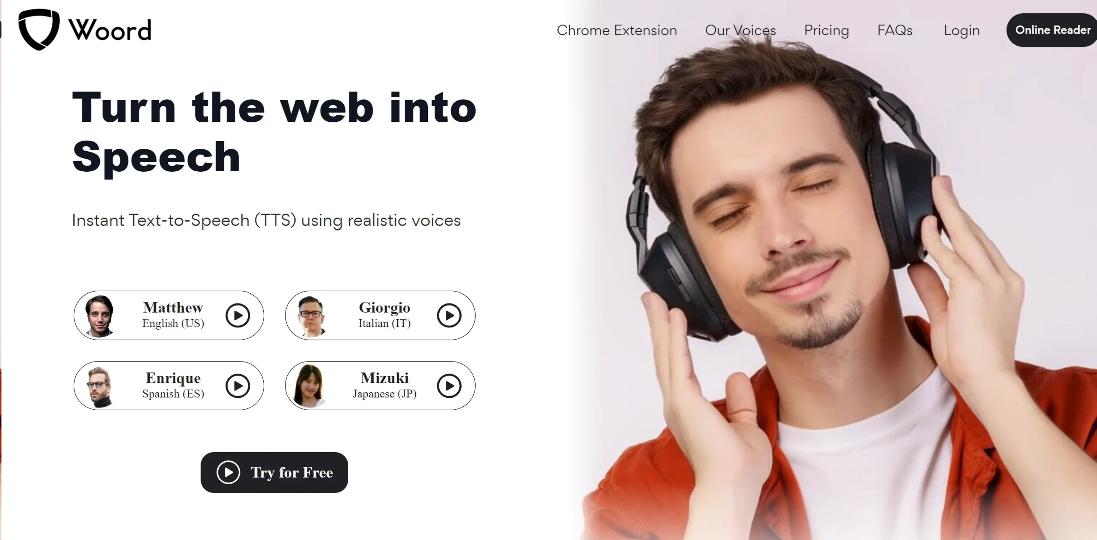 Woord screenshot