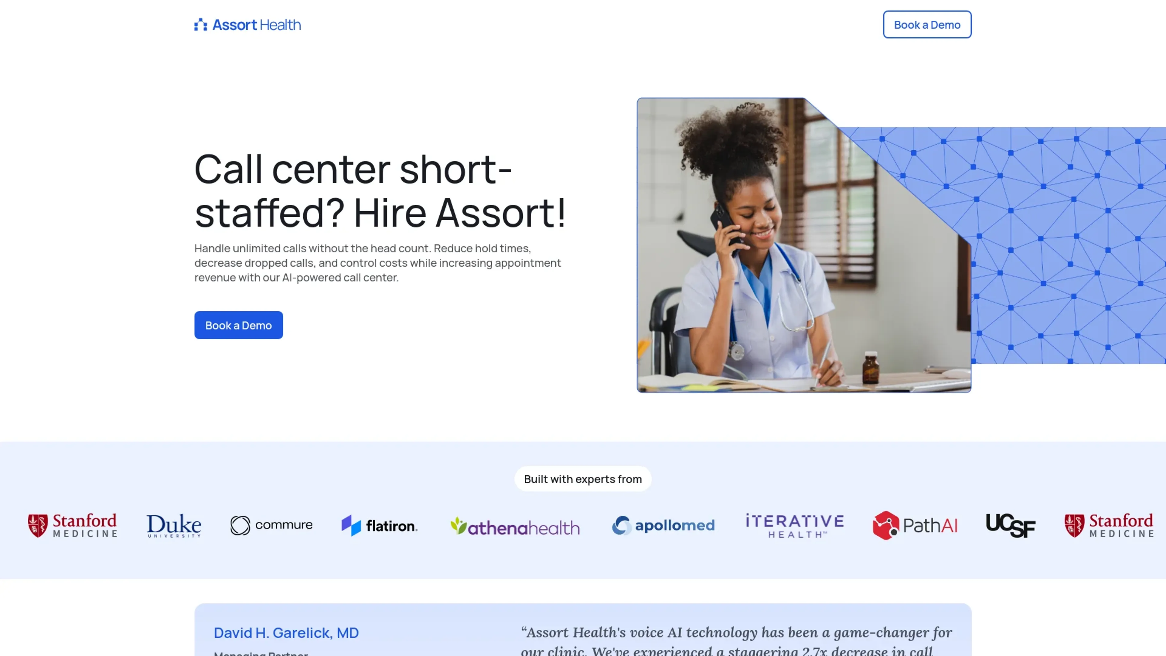 Image related to Assort Health, an AI tool for health monitoring and wellness support.