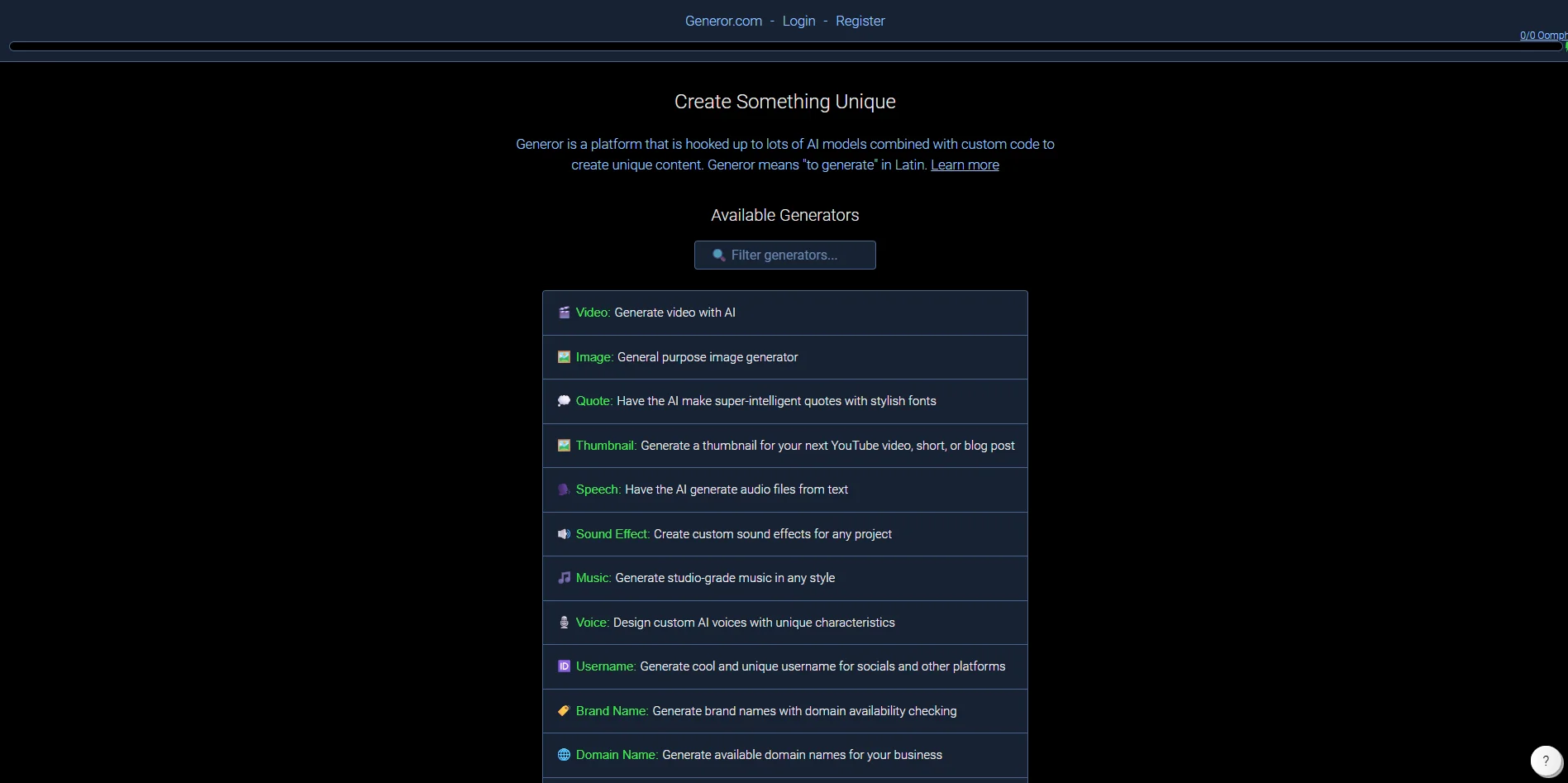 Generor manual_2 screenshot