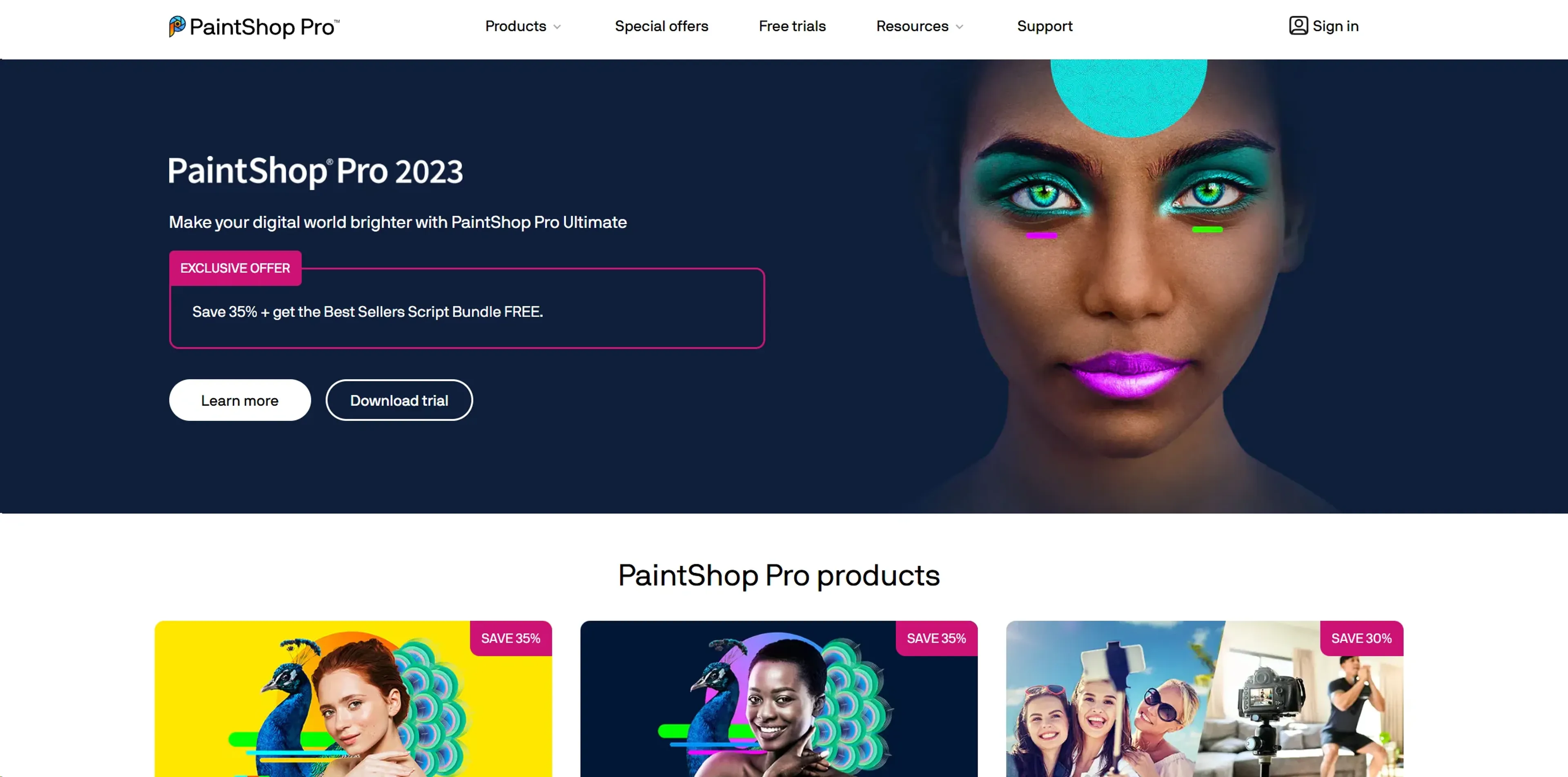 Image related to PaintShop Pro, an AI tool for editing and enhancing images.