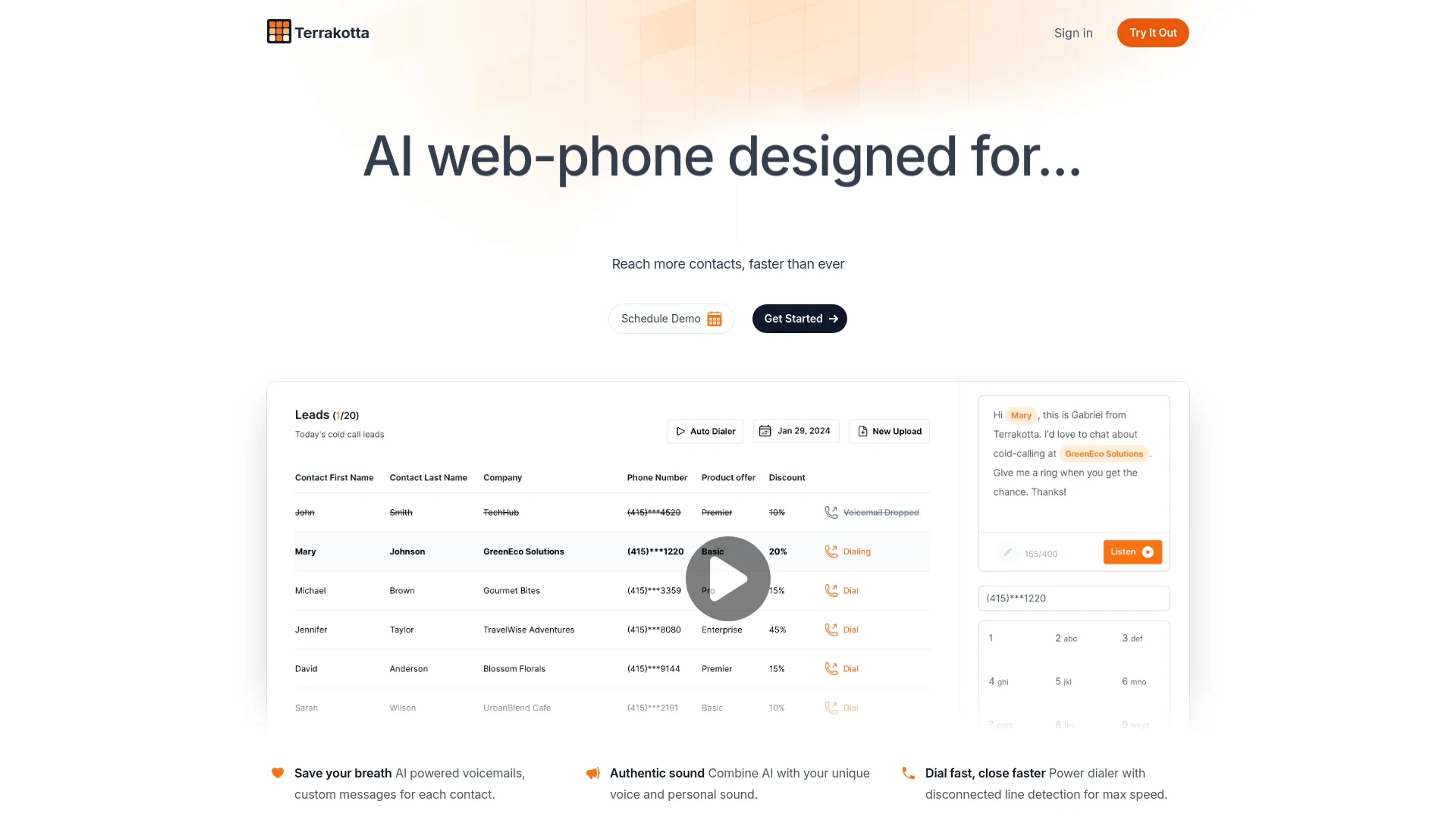 Image related to Terrakotta, an AI tool for automating and optimizing marketing tasks.