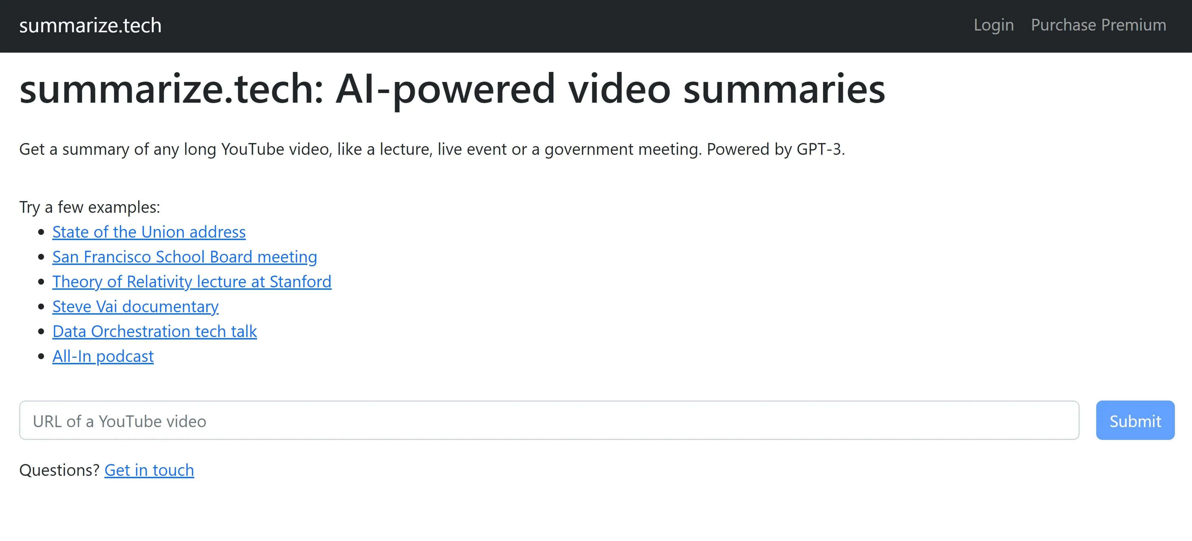 Image related to Summarize Tech, an AI tool for summarizing text or documents.
