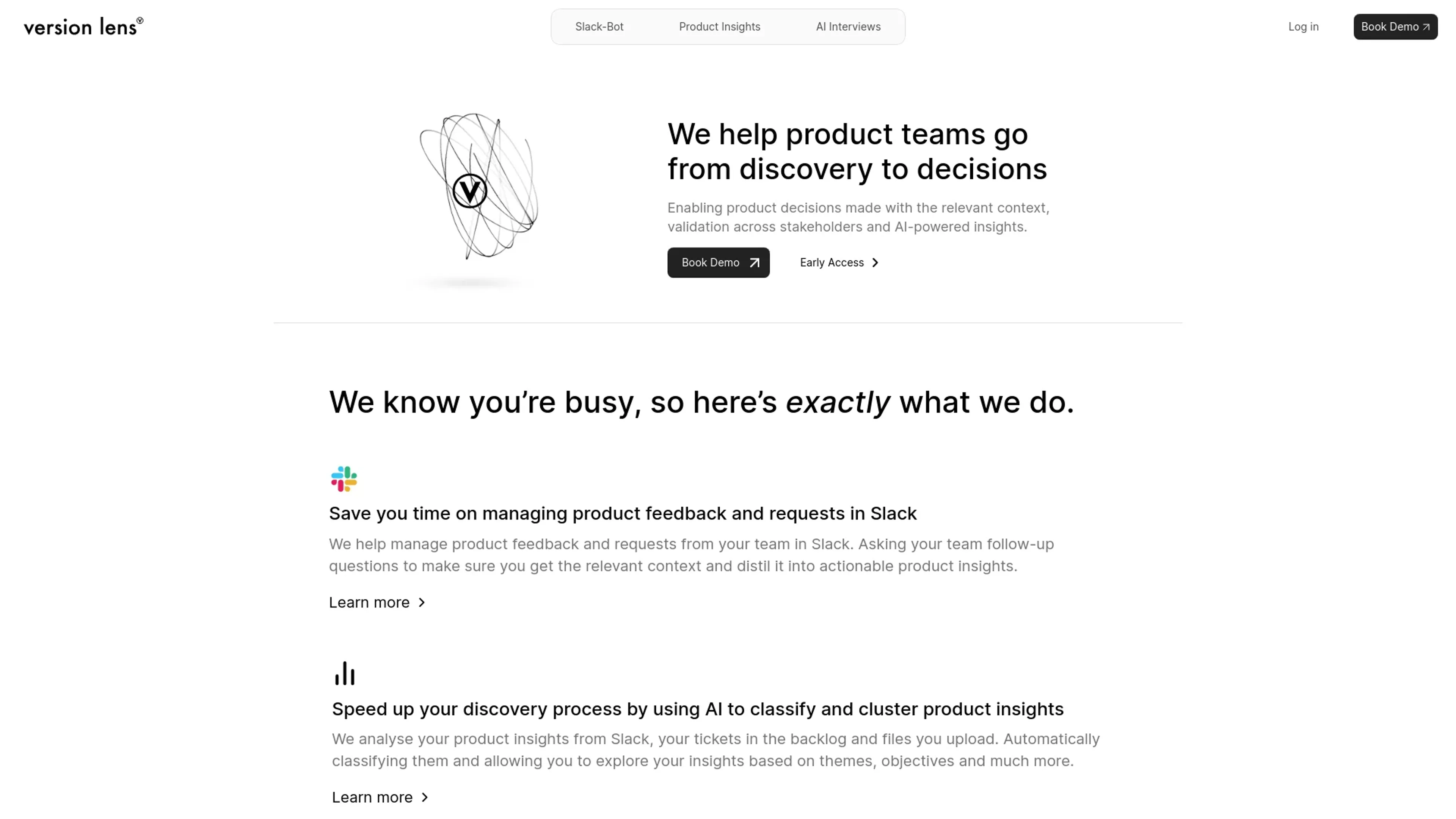 Image related to Version Lens, an AI tool for managing projects and team workflows.