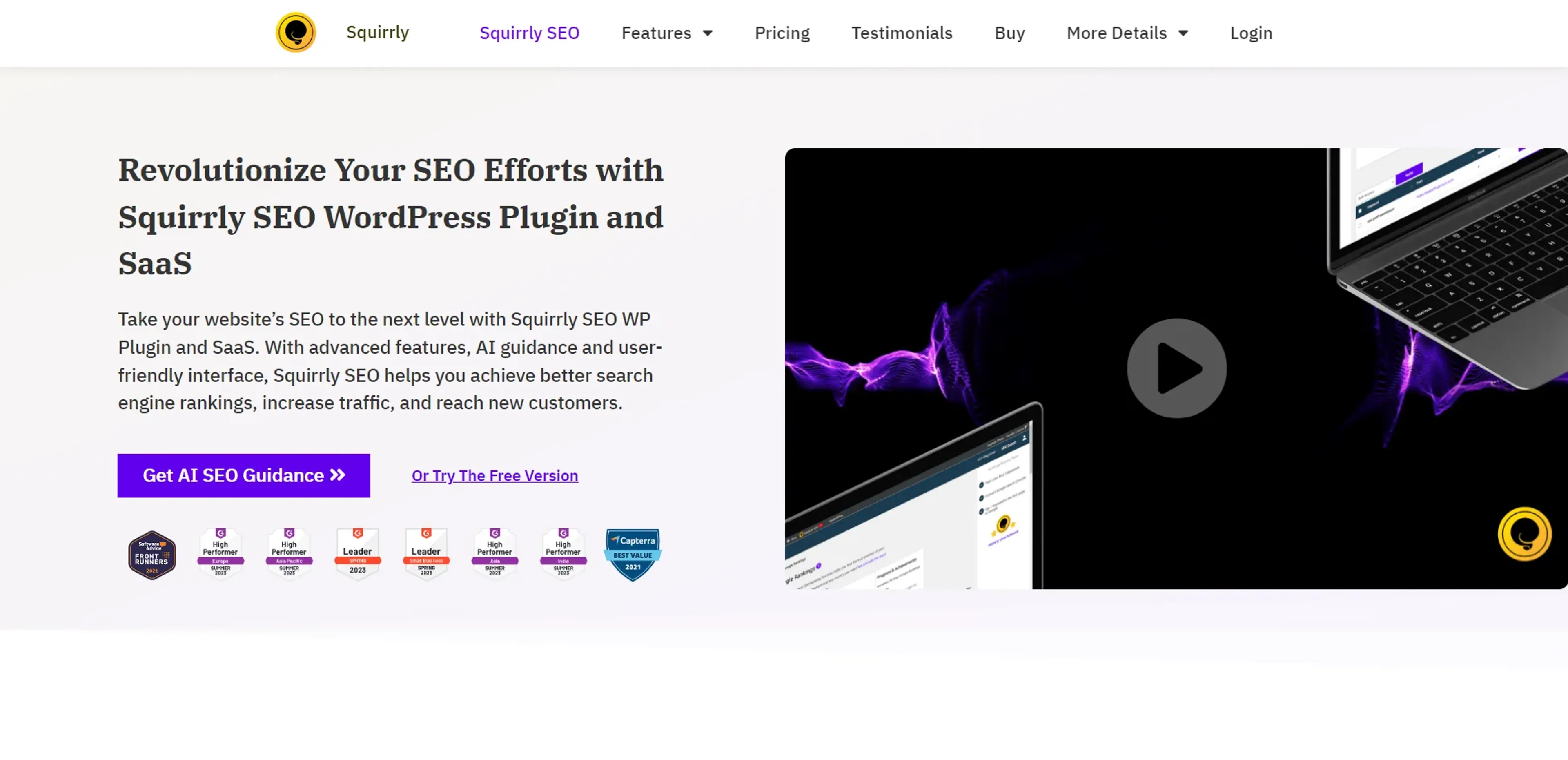 Image related to Squirrly SEO, an AI tool for improving search engine optimization.