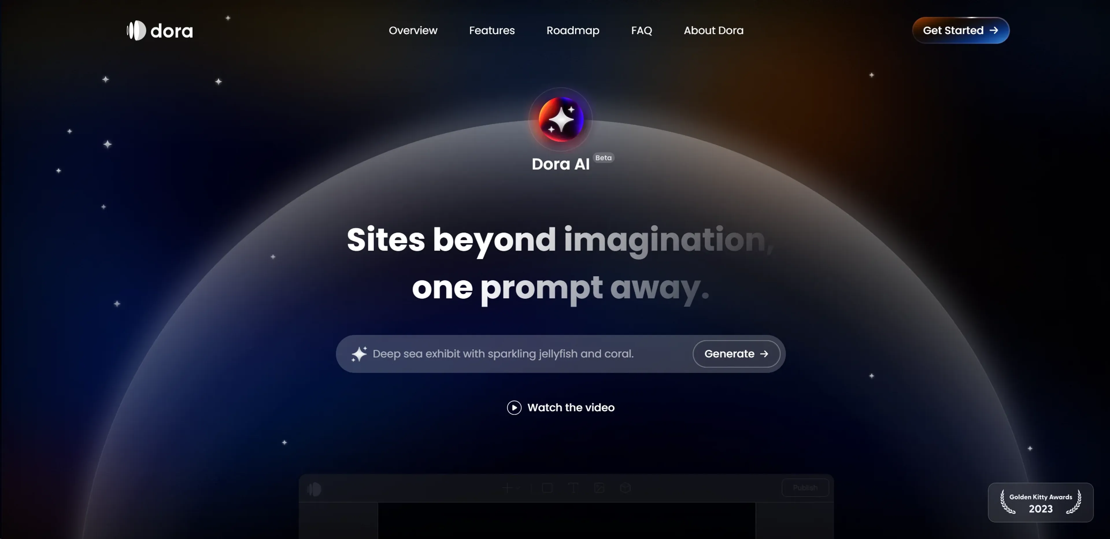 Dora AI screenshot