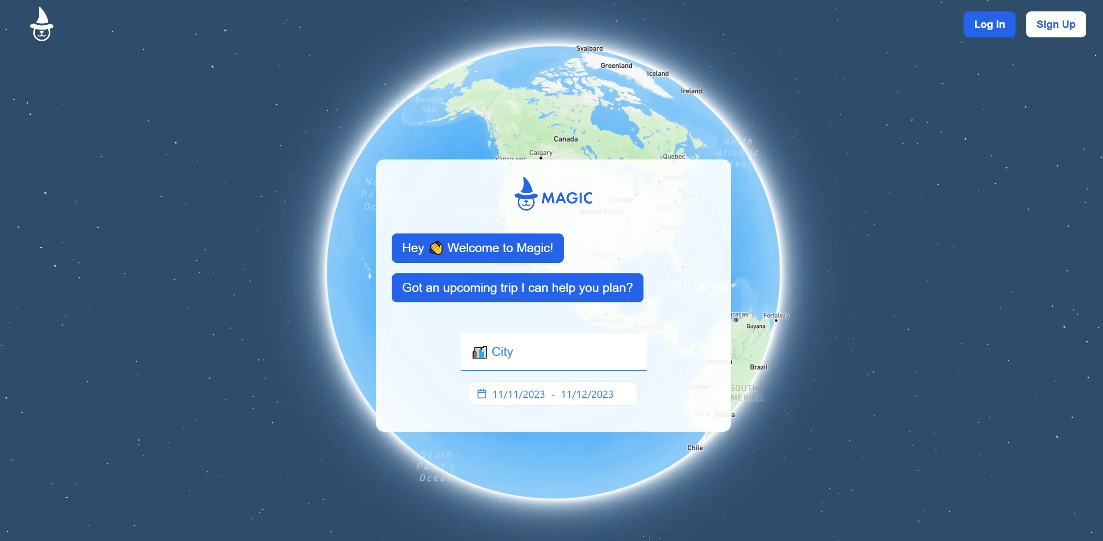 Image related to Magic Travel, an AI tool for planning and optimizing travel experiences.