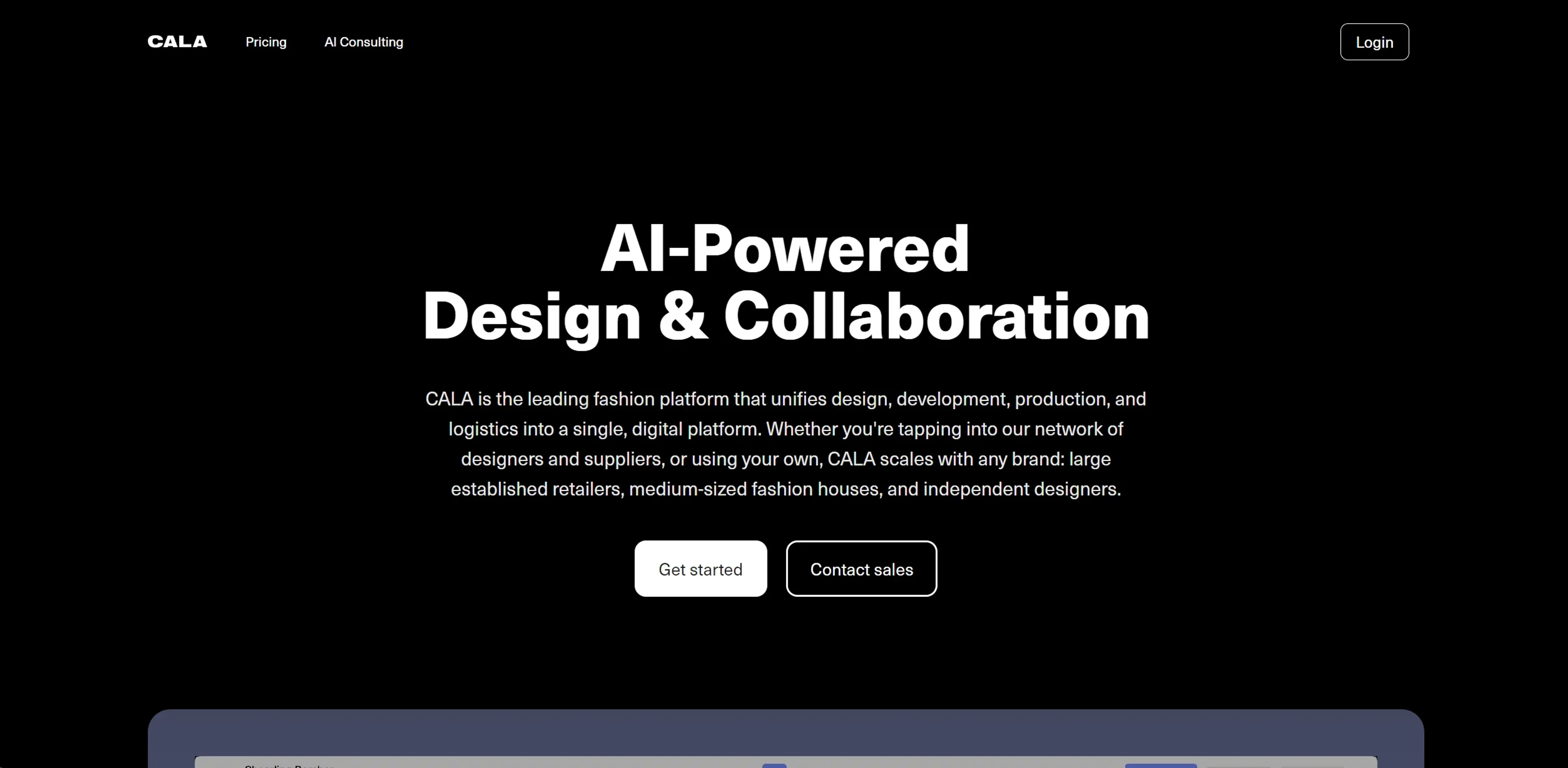 Image related to Cala, an AI tool for fashion design and styling.